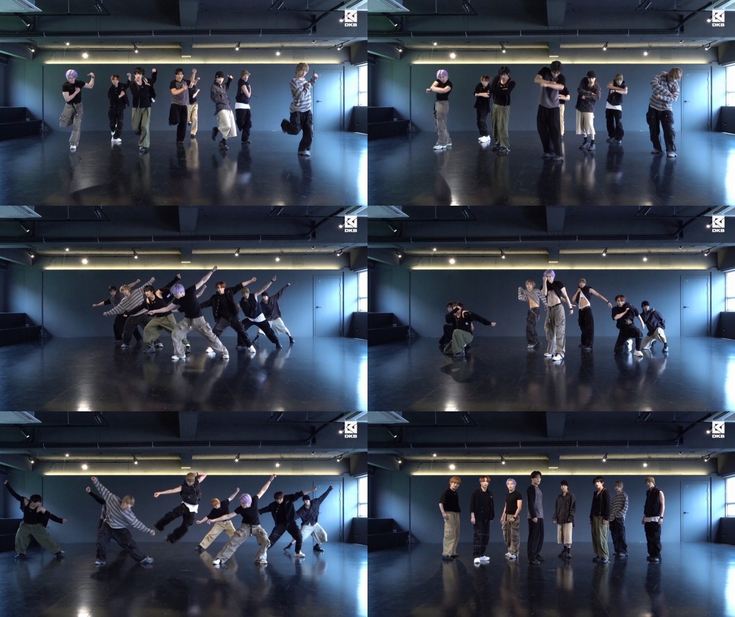 다크비, 신곡 'Flirting X' 사복 안무 영상 공개…복근 '플러팅' 파격적