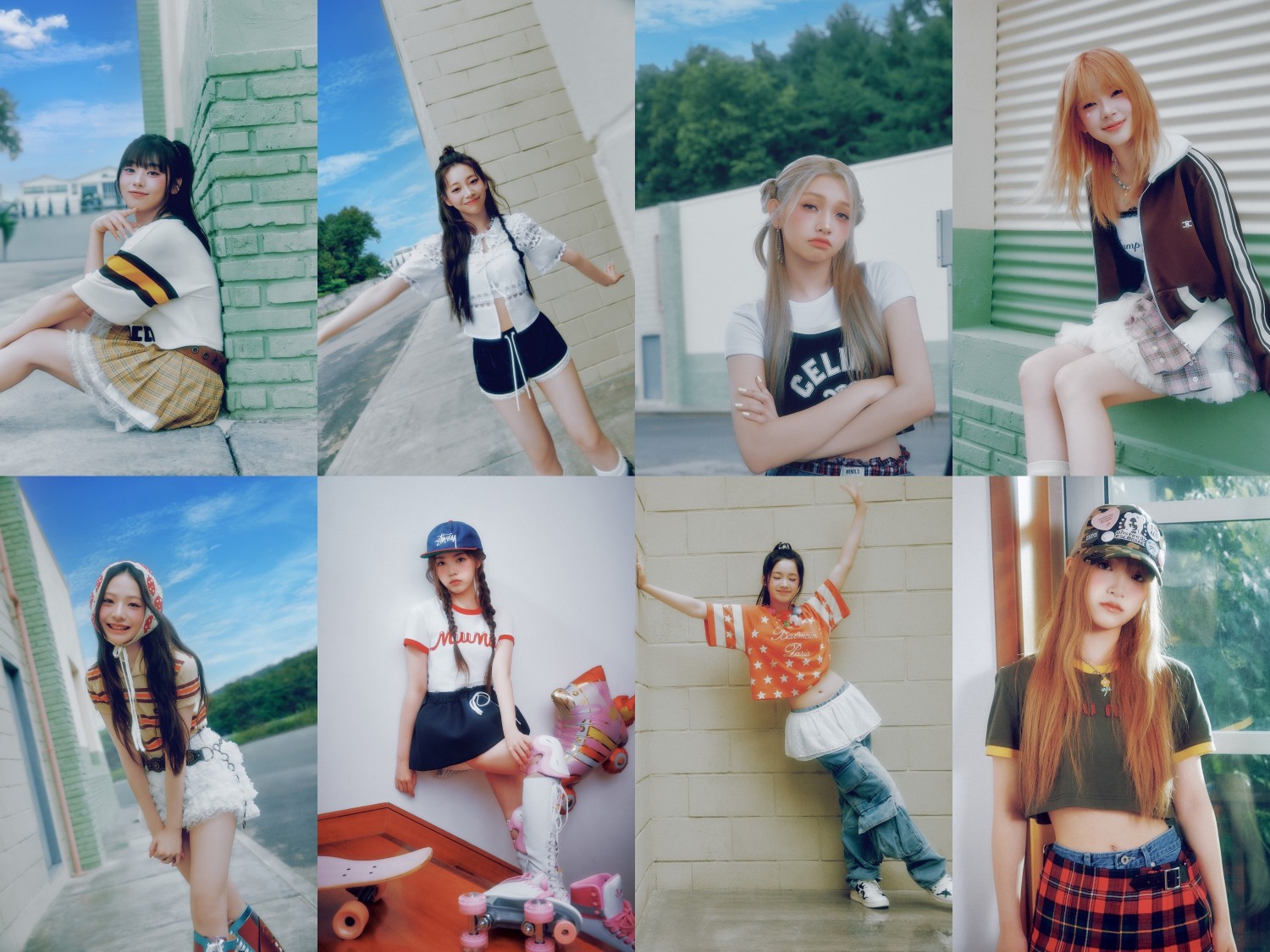 유니스, 싱글 1집 ‘GLOW-Z’ 버전 콘셉트 포토 오픈…카리스마→철부지 소녀 탈바꿈