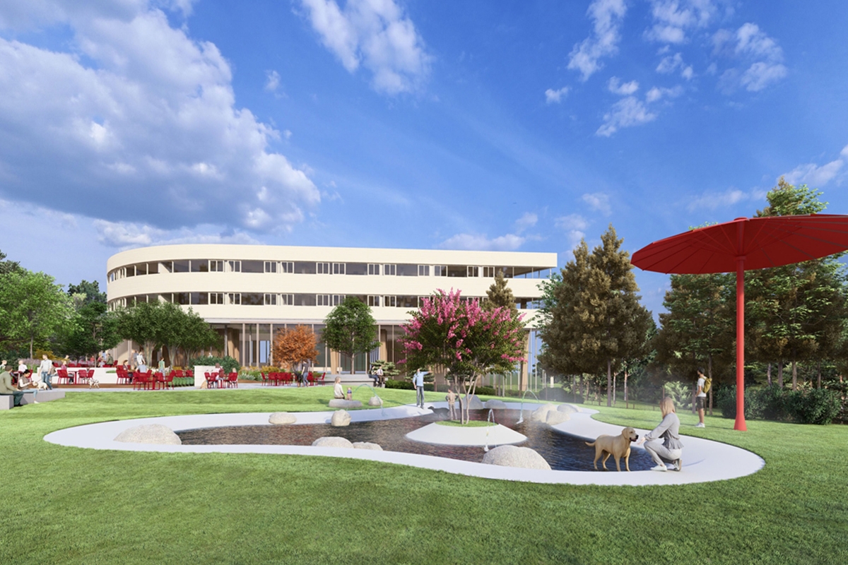 교원그룹 펫 프렌들리 호텔 키녹 전경 조감도