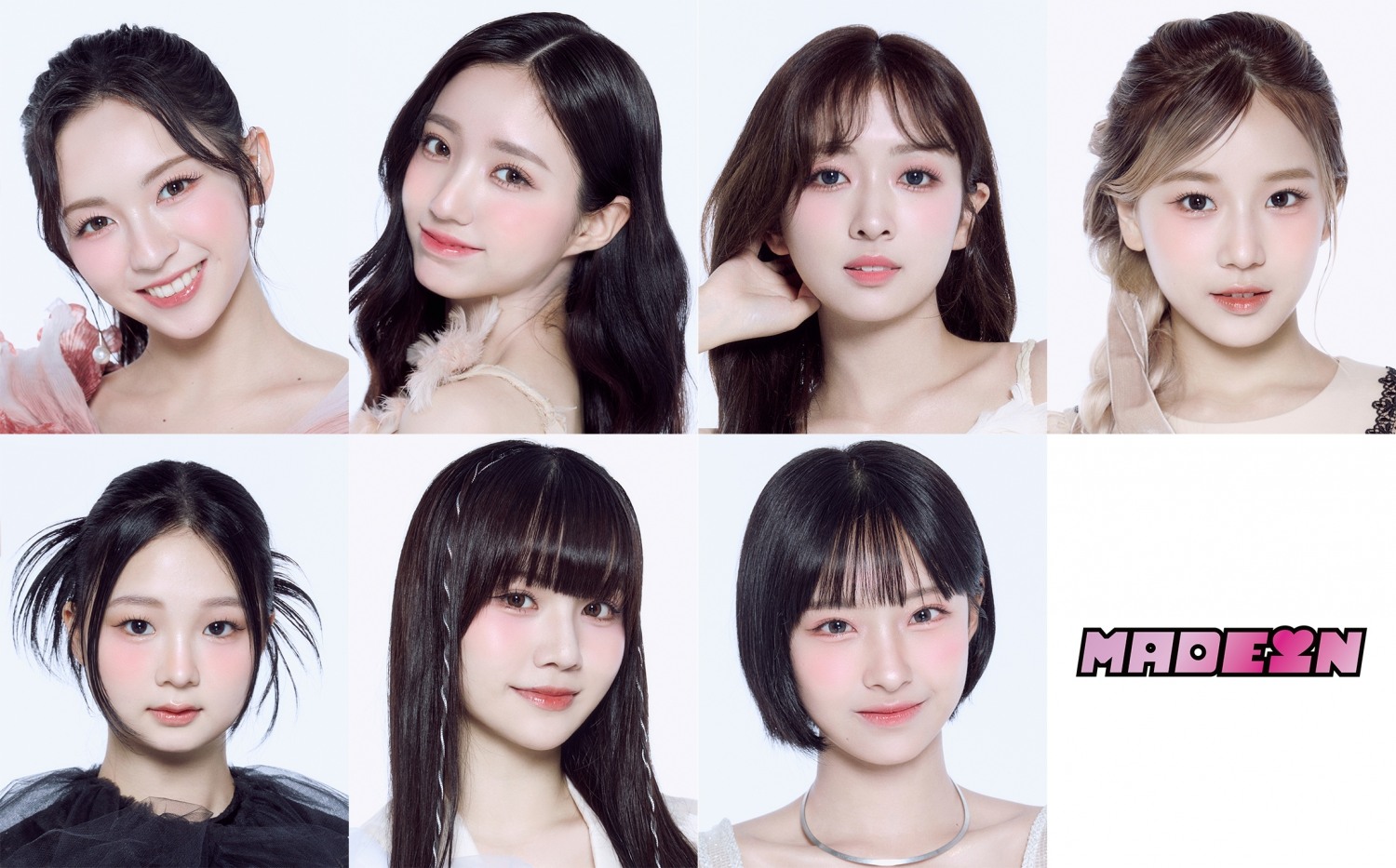 메이딘, 첫 번째 프로필 공개…7인 7색 비주얼