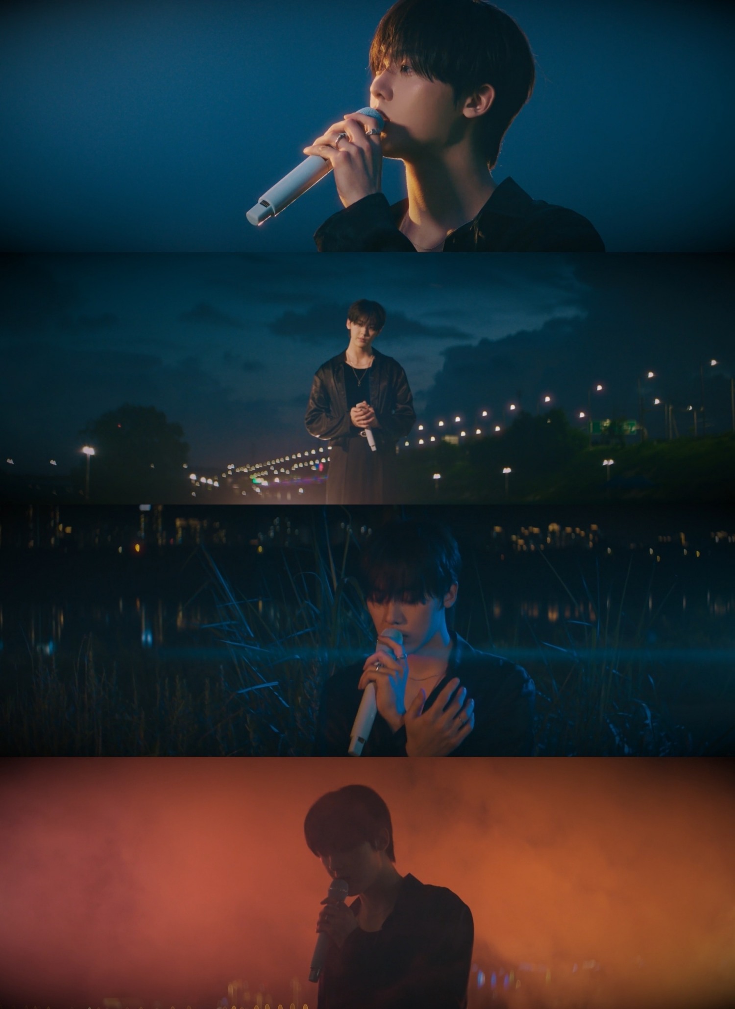 아스트로 윤산하, 첫 솔로 앨범 전곡 라이브로 미리 듣기…황혼처럼 빠져드는 치명적 보컬