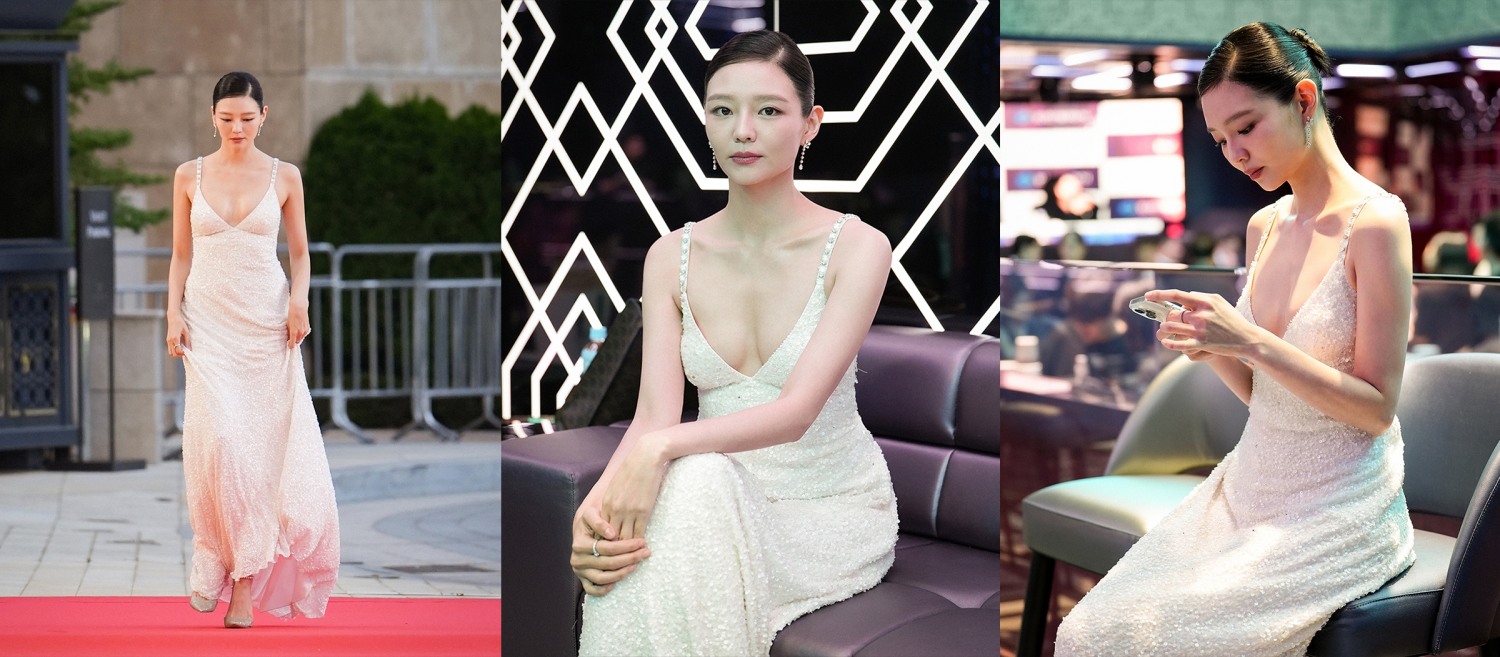 이솜, 독보적인 아우라가 담긴 시상식 비하인드 사진 공개