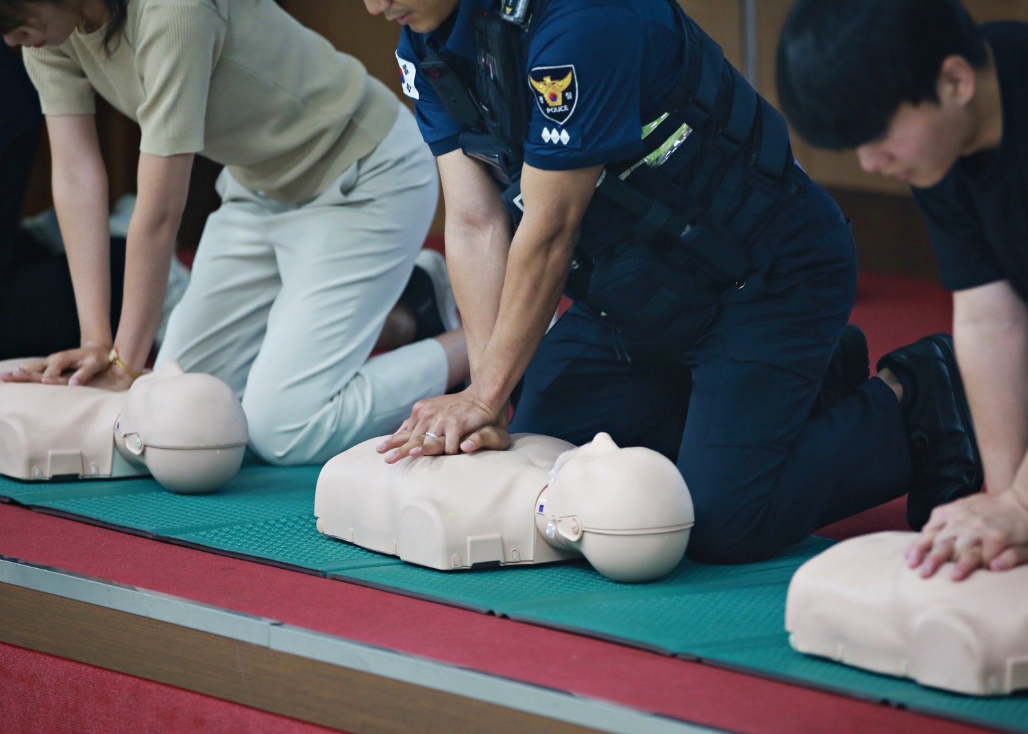 대한적십자사 서울지사, 서울경찰청 정례 응급처치 교육