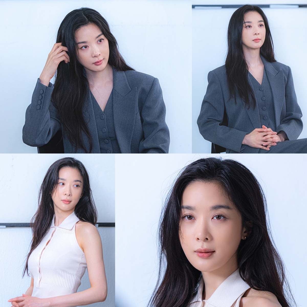 이청아, 화보 촬영 비하인드 컷 공개…‘우아한 카리스마’