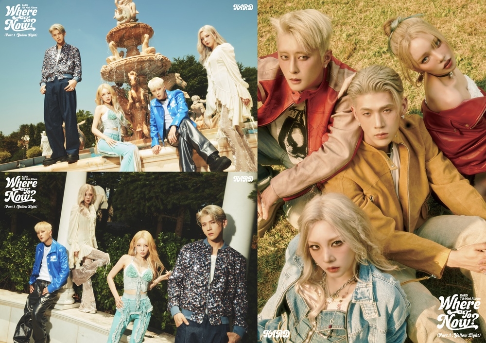 카드, 미니 7집 콘셉트 포토 공개…美 80년대 스타일 재해석