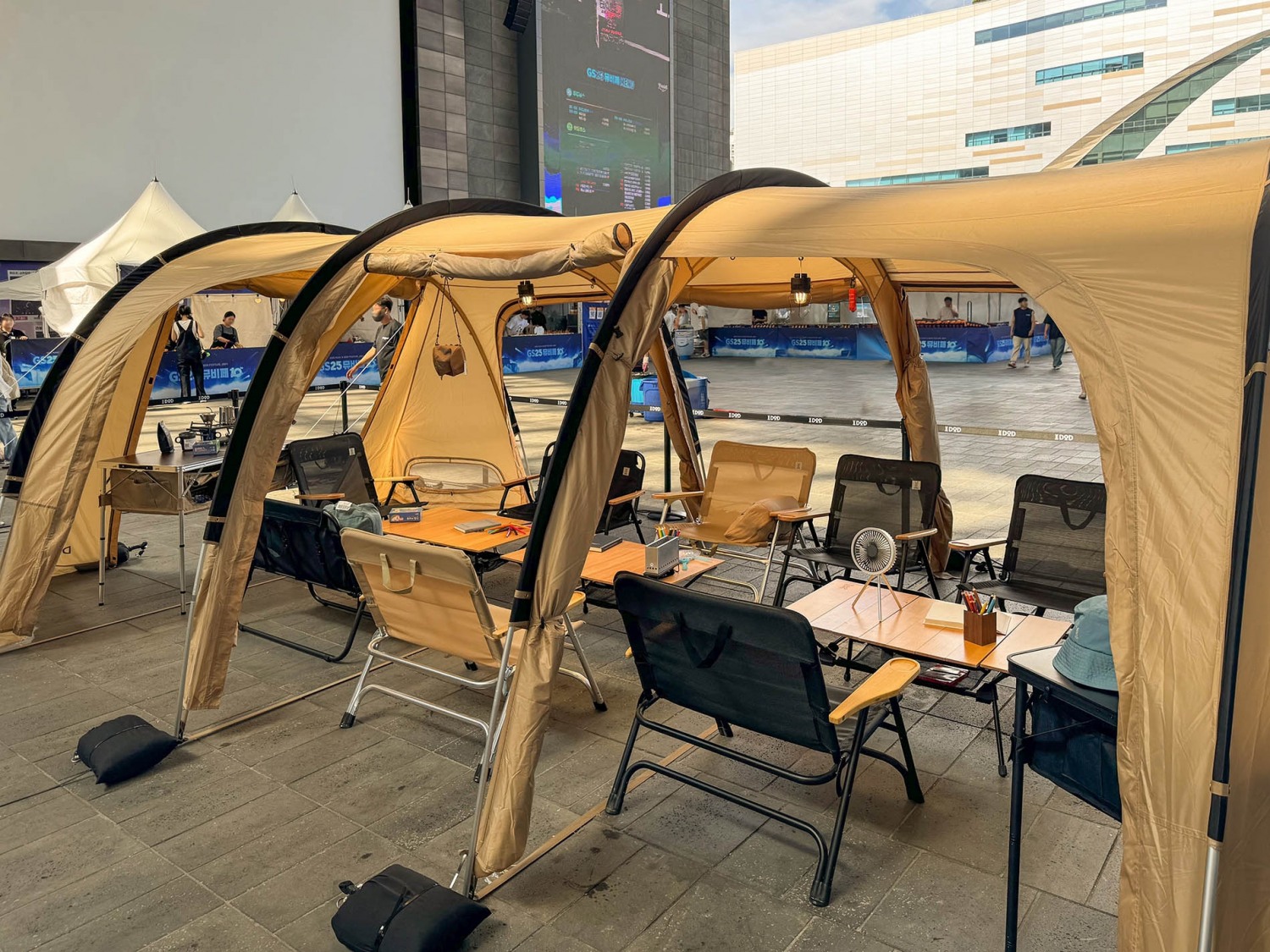 글로벌 라이프스타일 캠핑 브랜드 디오디, ‘GS25 뮤비페’ 부스 참가