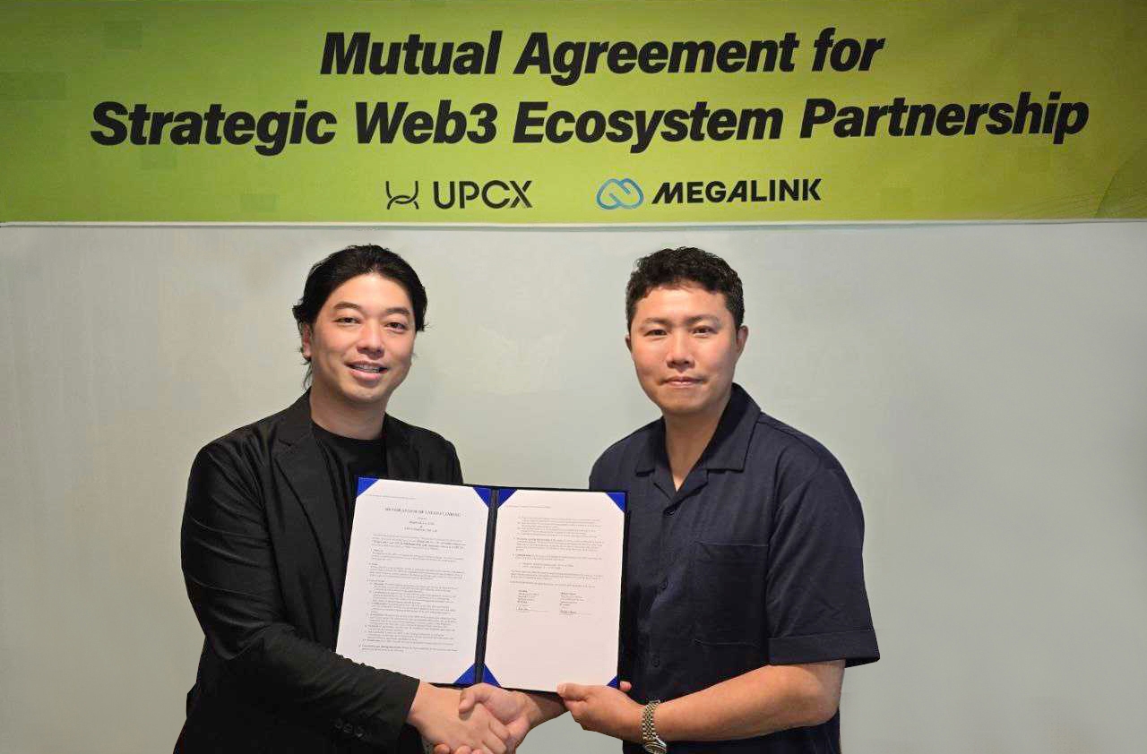 메가링크, UPCX와의 파트너십으로 생태계 확장
