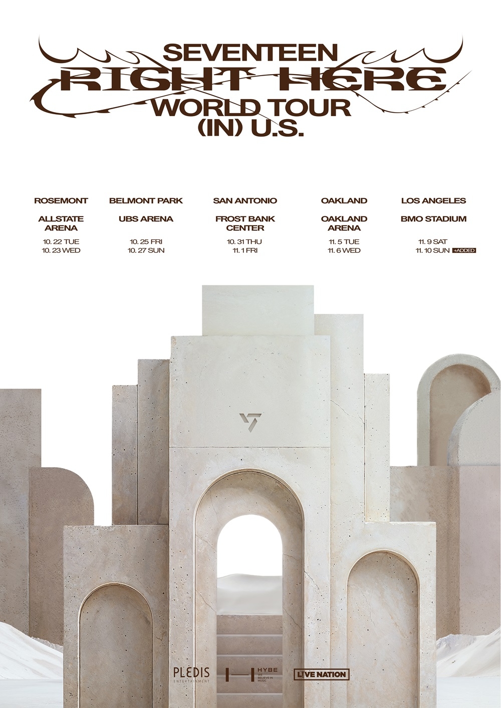 세븐틴, 월드투어 반응 ‘핫’…美 LA 공연 1회 추가