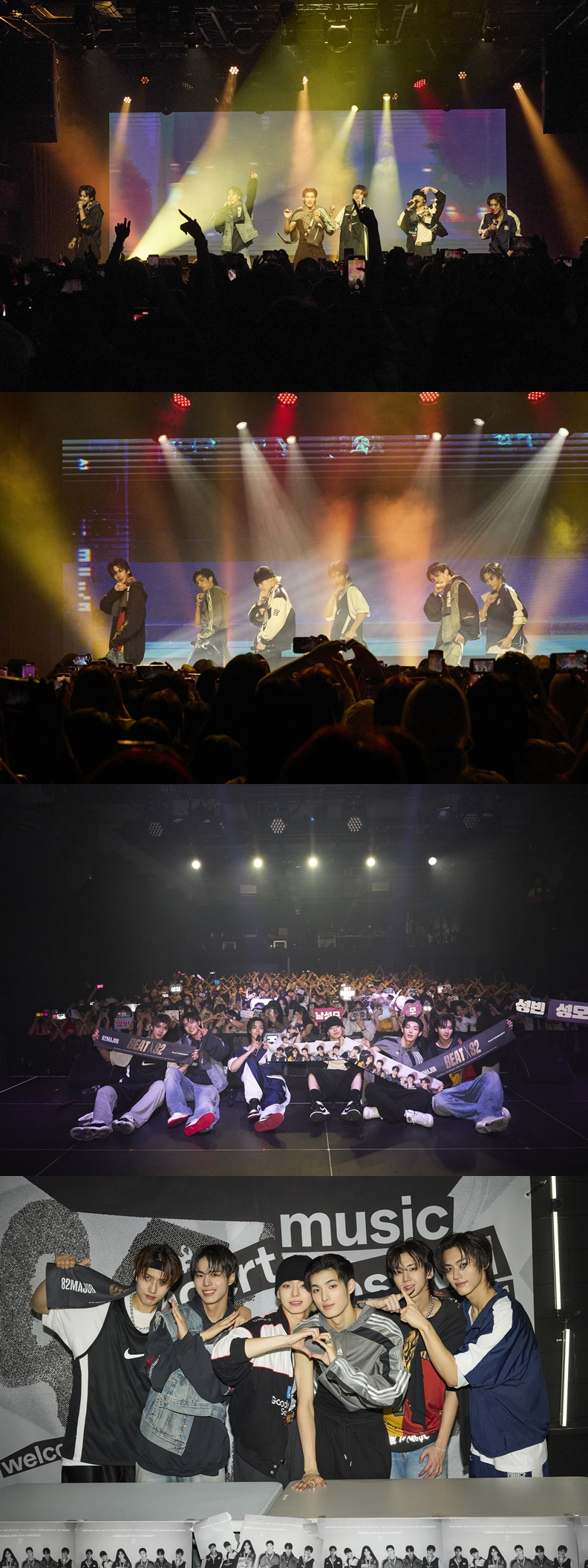 82메이저, 두 번째 단독 콘서트 성료…완벽 라이브→퍼포먼스로 '공연형 아이돌' 진가 증명