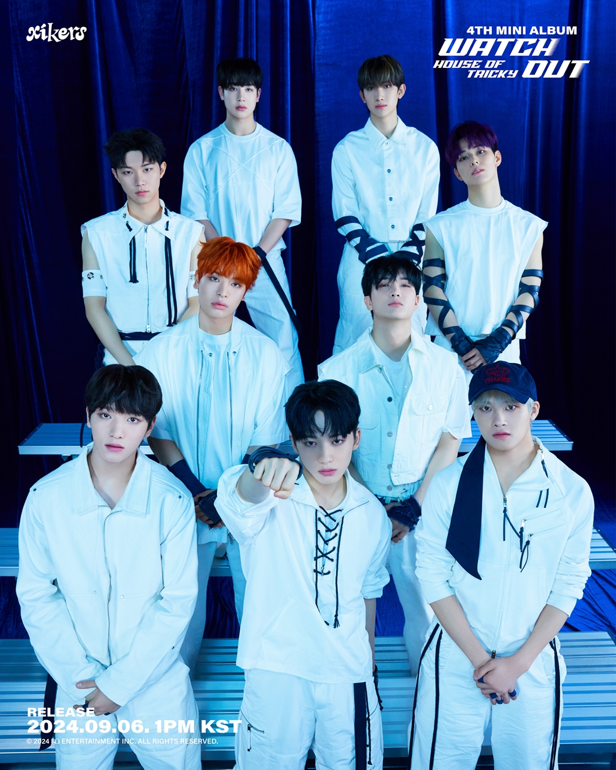 싸이커스, 미니 4집 ‘하우스 오브 트리키 : 워치 아웃’ 두 번째 콘셉트 포스터 공개…강렬 카리스마 UP