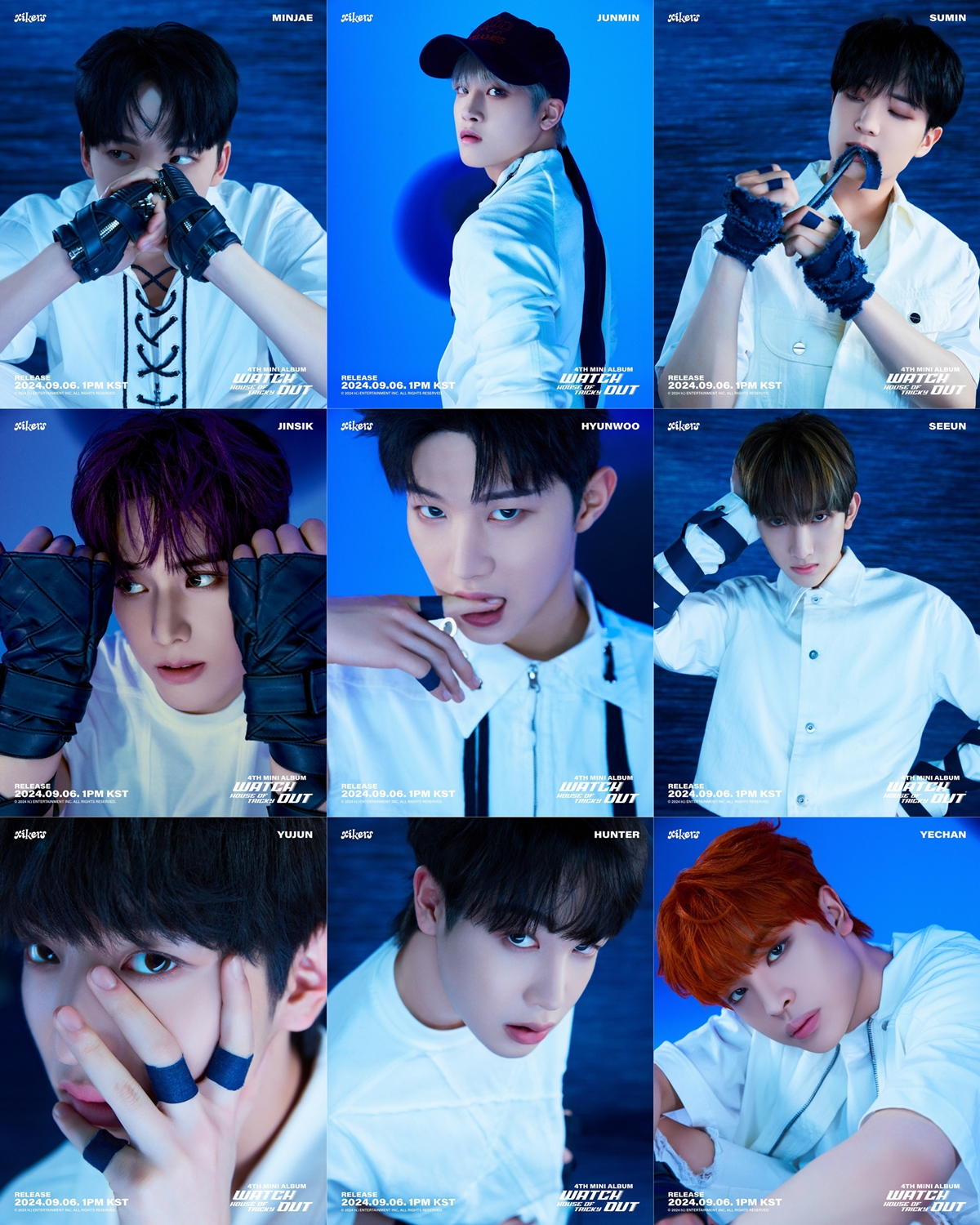 싸이커스, 미니 4집 ‘하우스 오브 트리키 : 워치 아웃’ 두 번째 콘셉트 포스터 공개…강렬 카리스마 UP