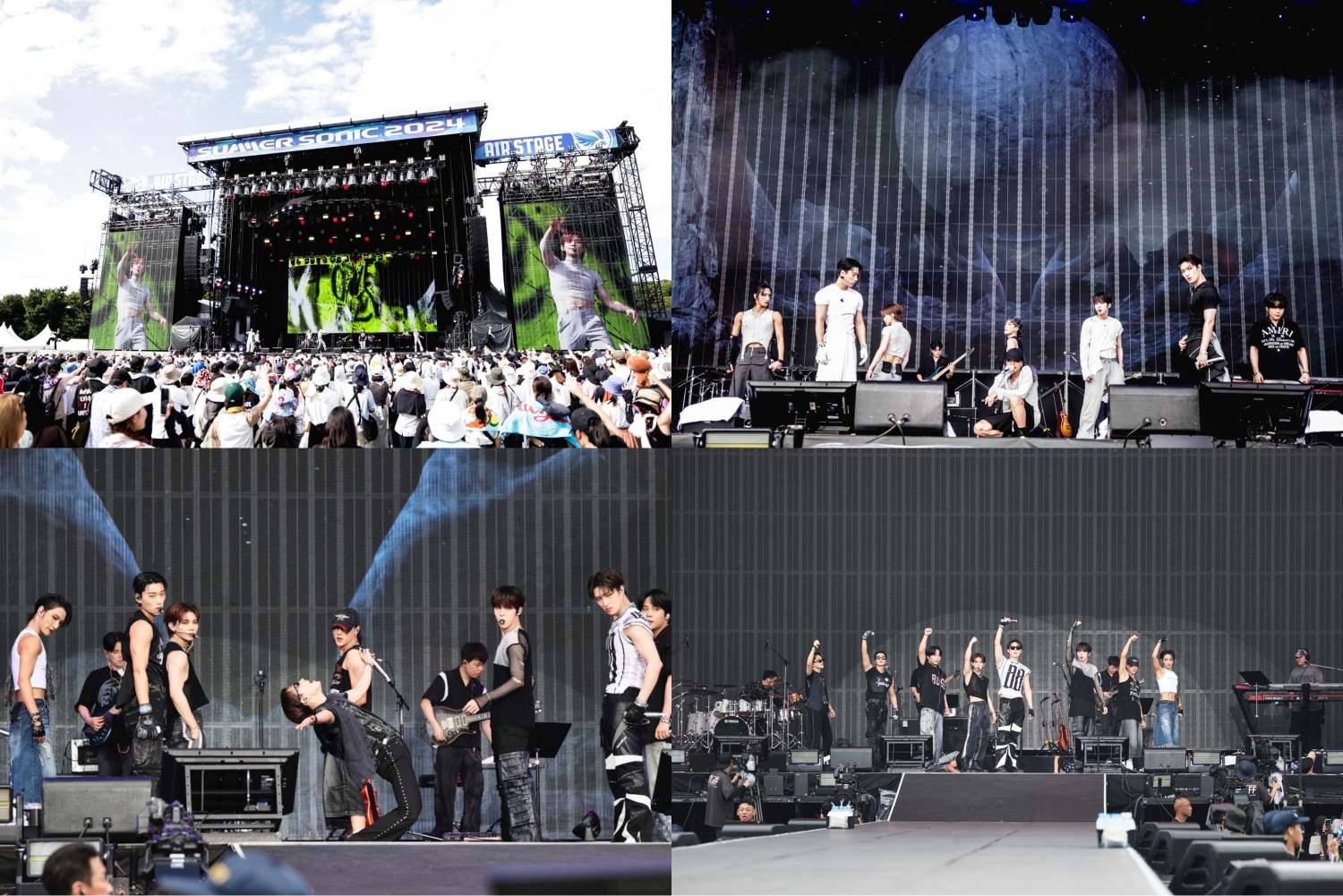 ‘이게 바로 페스티벌 공연의 진수’ 에이티즈, 日 ‘서머 소닉 2024’ 공연 성료…고품격 ‘라이브+무대 매너’