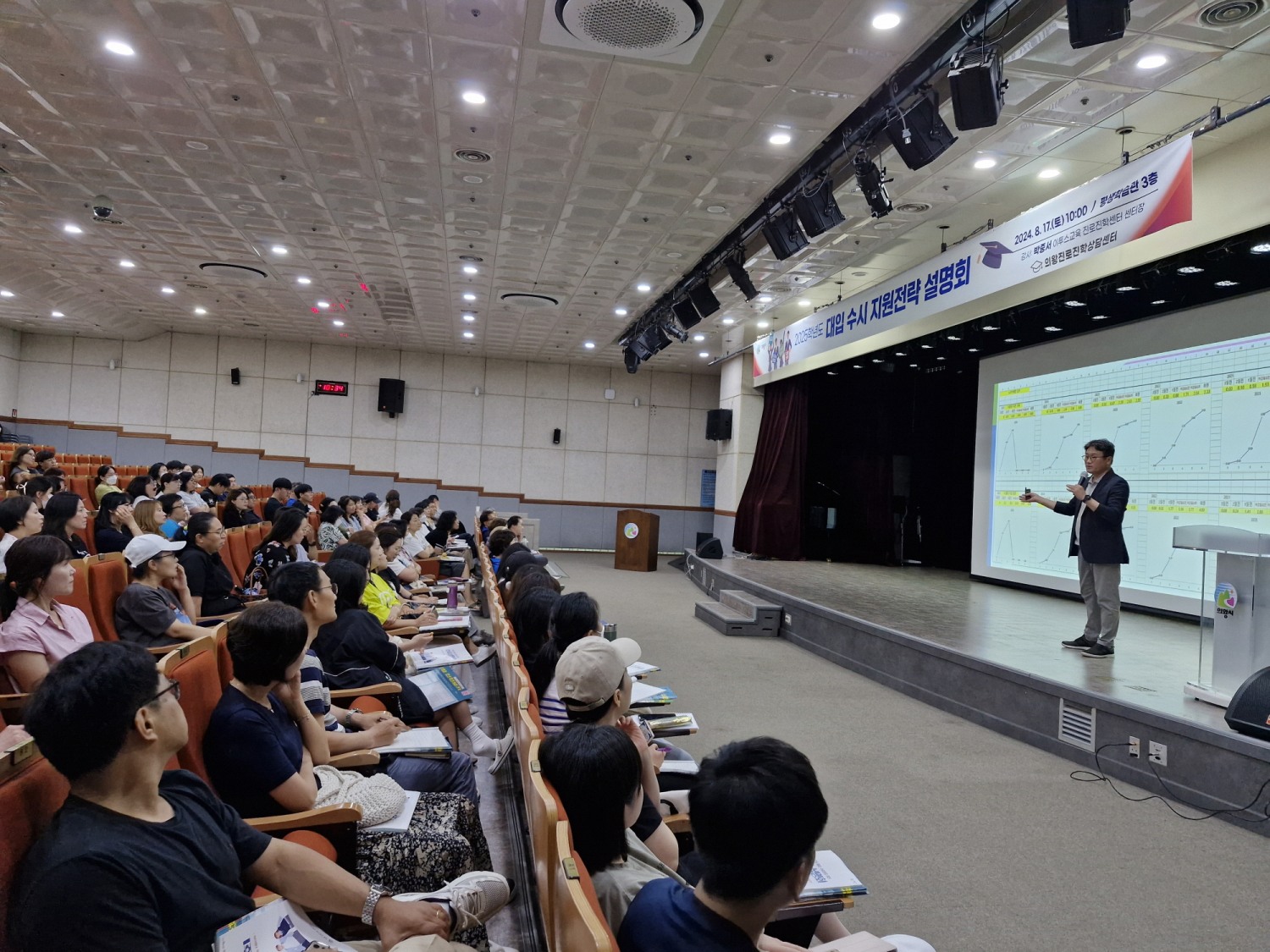 의왕시, 2024학년도 대입 수시 전략 설명회 개최