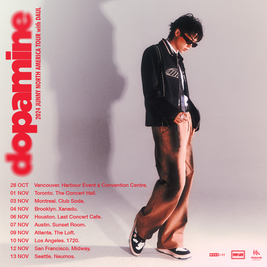 주니(JUNNY), 북미 10개 도시 투어 'dopamine' 개최 확정…글로벌한 스케일 '기대감↑'