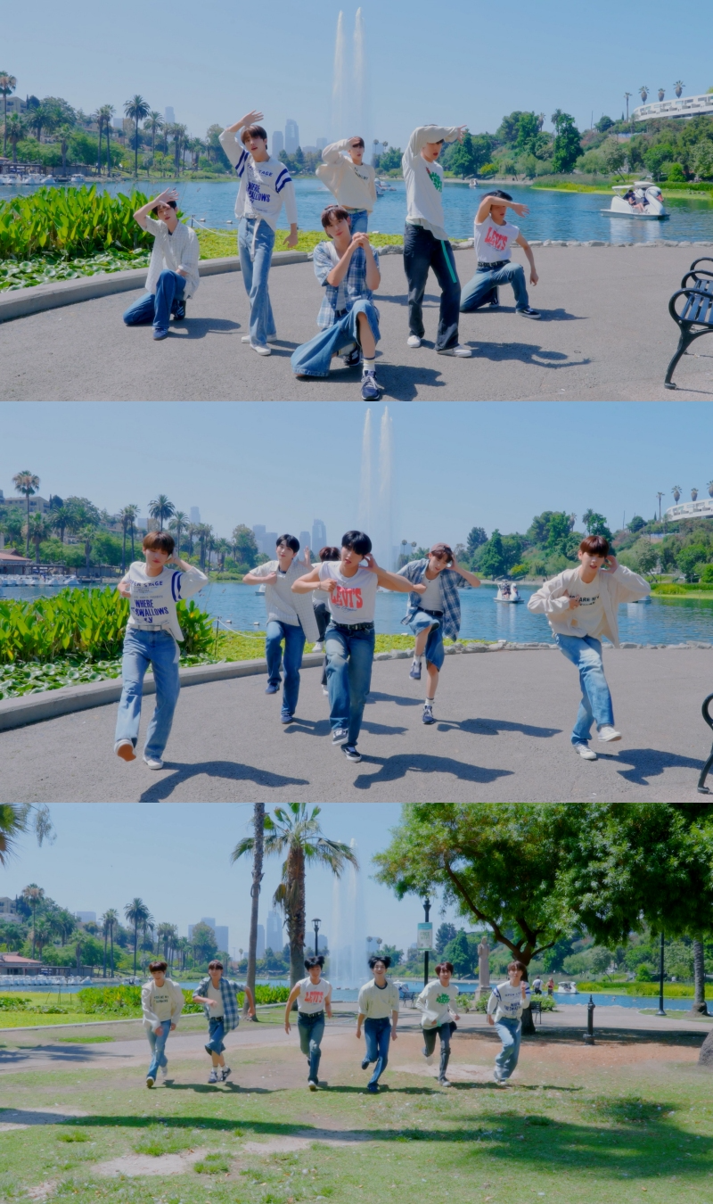 드리핀, ‘위켄드’ 스페셜 비디오 공개…美 LA 아름다운 풍경 속 '청량 카리스마'