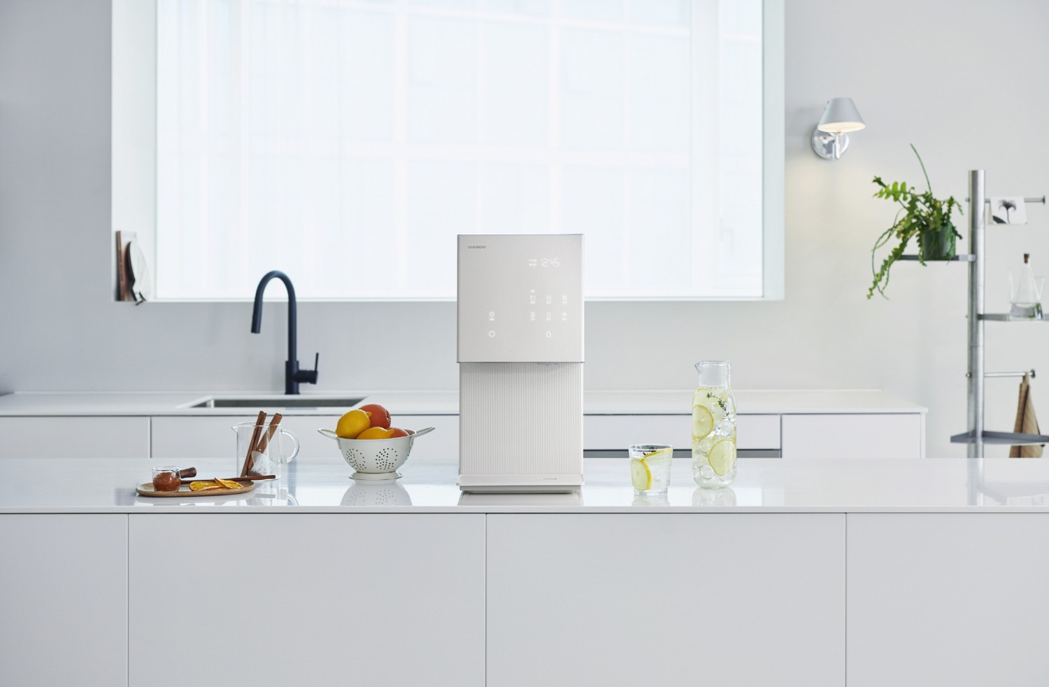 쿠쿠홈시스 제로 100 슬림 끓인물 얼음정수기(제품명: CP-AHS100HEW)