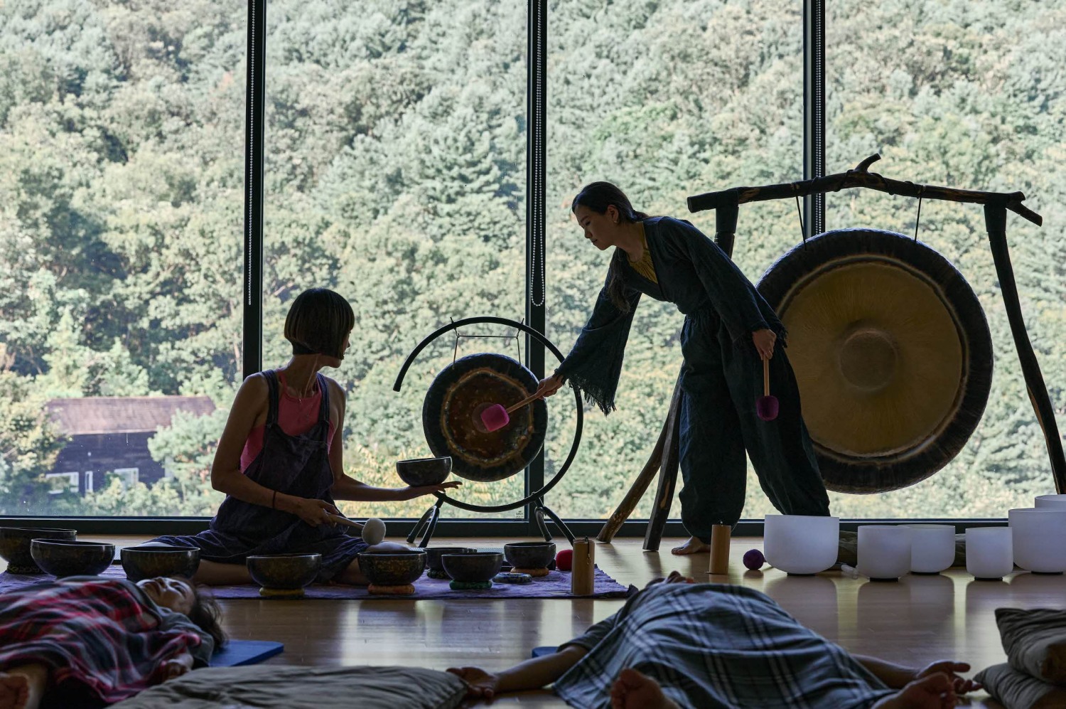 홍천 선마을, 소리와 진동을 통한 힐링... ‘사운드배스 요가 명상’ 성황리에 마쳐