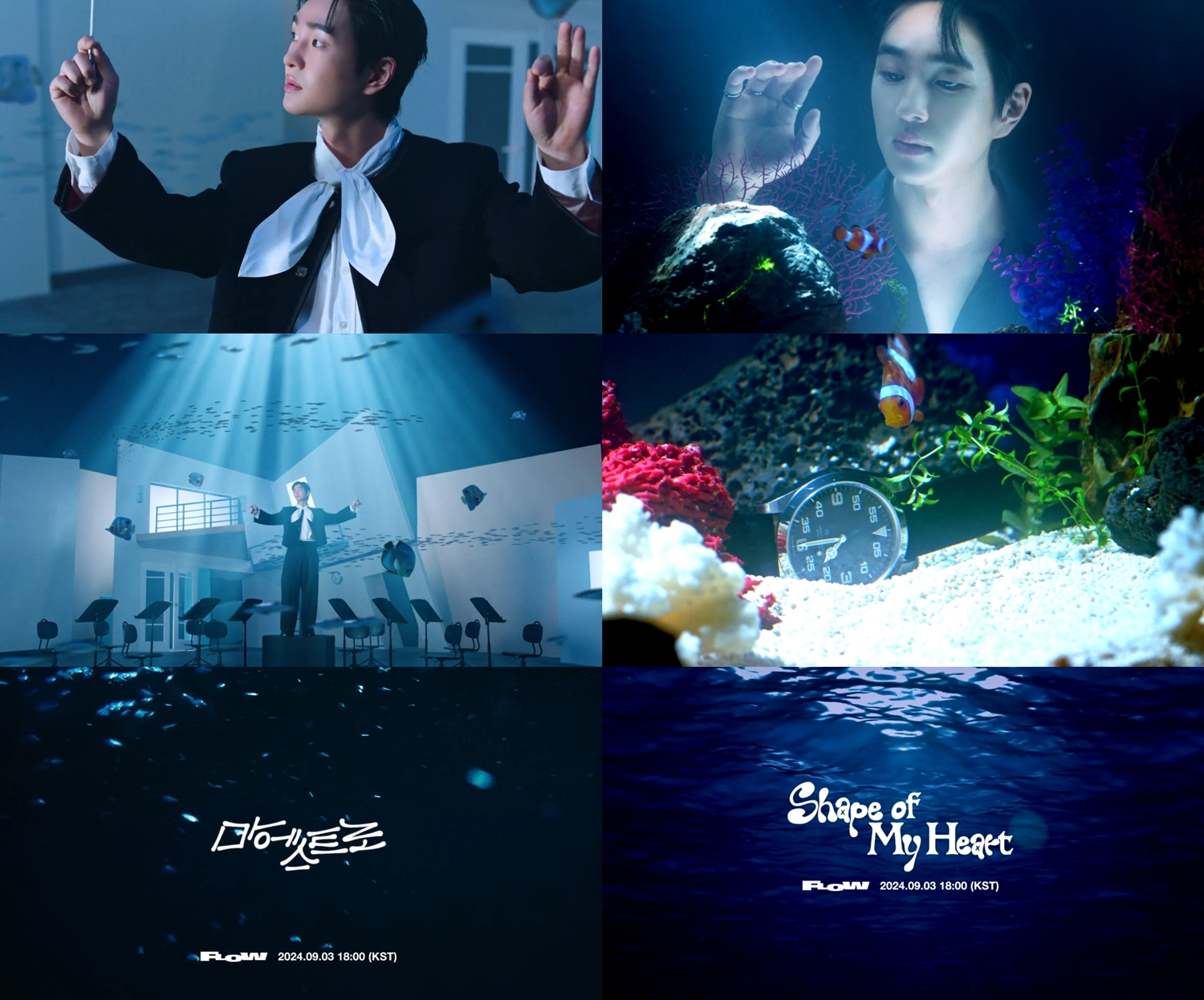 온유, 수록곡 '마에스트로'·'Shape of My Heart' 하이라이트 클립 공개…감각적 영상미 눈길