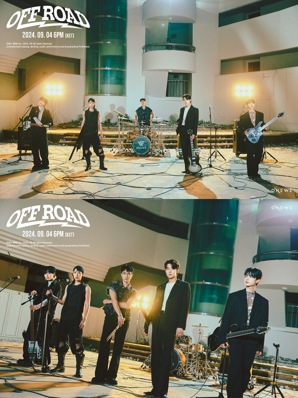 원위, 싱글 ‘오프 로드’ 콘셉트 포토 추가 공개…절제된 카리스마