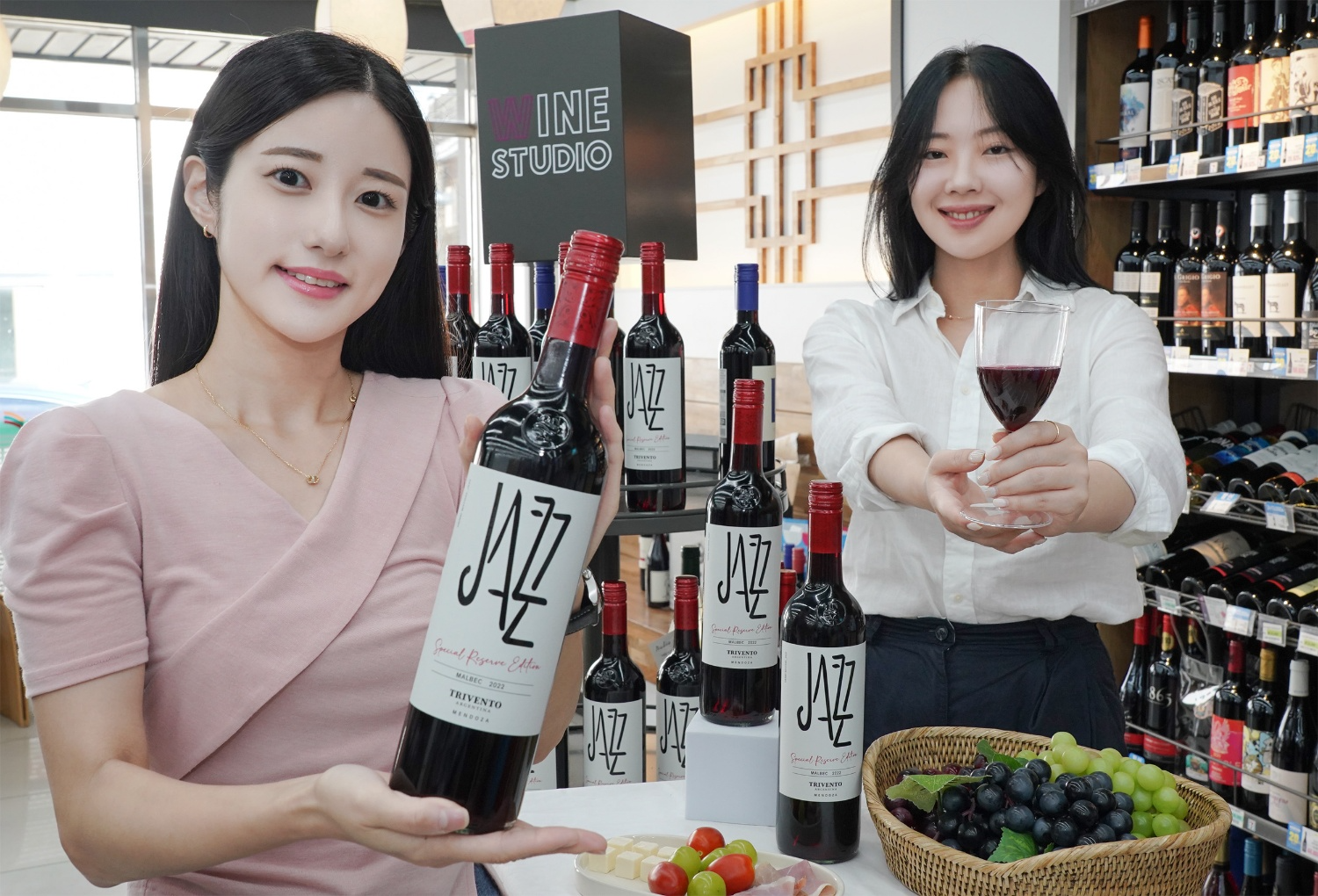 롯데칠성음료, 앙리마티스X 트리벤토 아트와인 출시