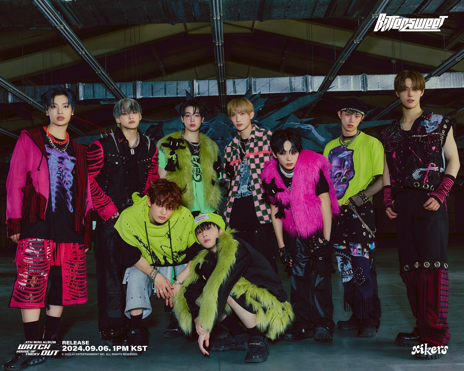 싸이커스, 키치 끝판왕 등극…미니 4집 힙한 무드의 다섯 번째 콘셉트 포스터 ‘시선 집중’