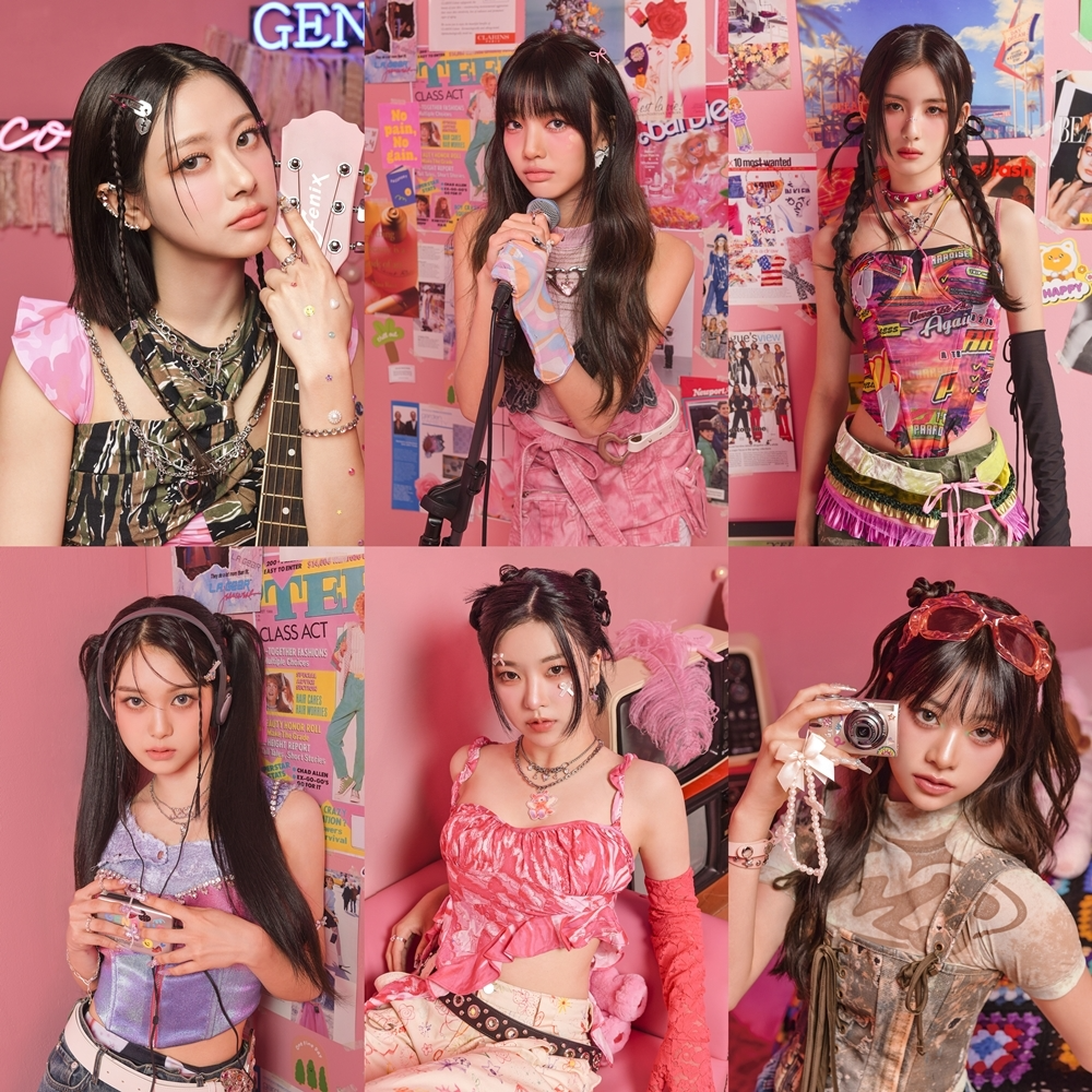 젠블루, 한국 데뷔곡 ‘COCOCO’ 콘셉트 포토 속 핑크빛 카리스마