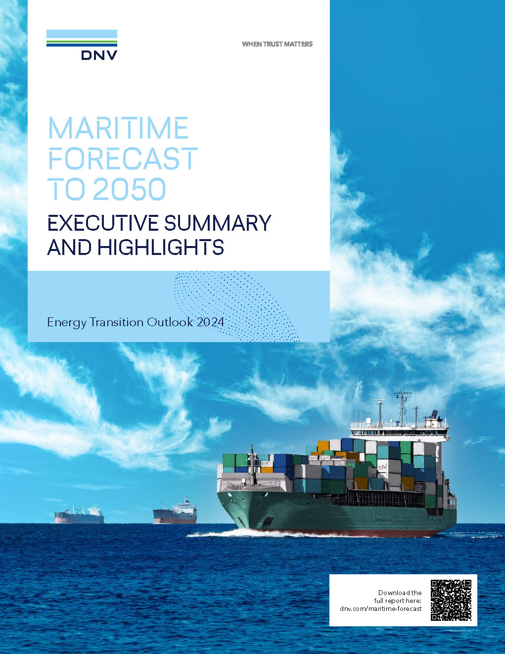 2050년 해운업계 전망 보고서 제8판 표지