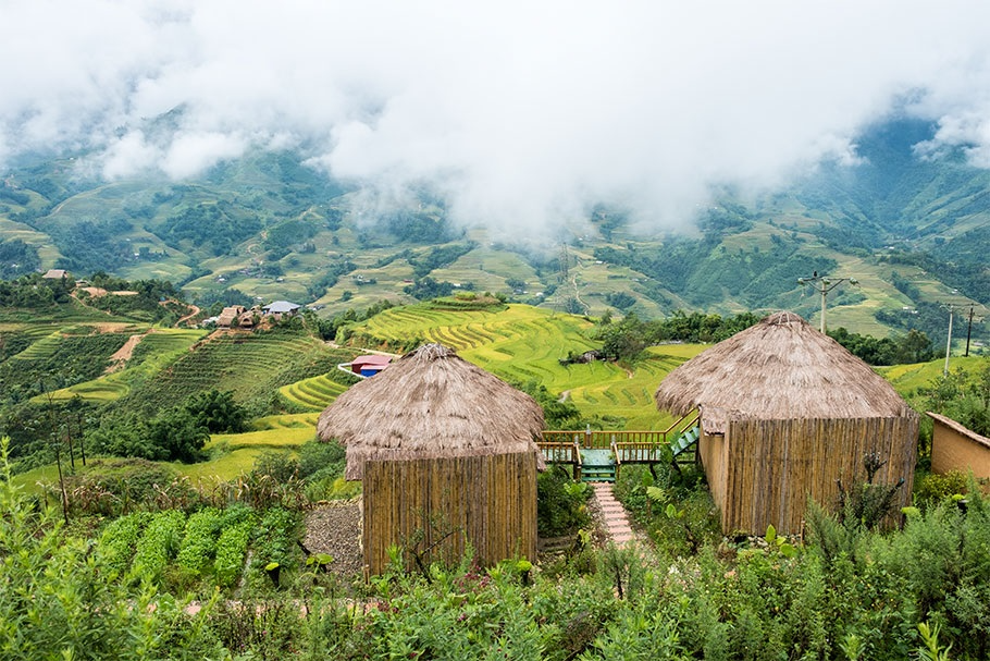 ▲'하늘 아래 첫 마을, 동양의 스위스 사파’(깟깟 마을)