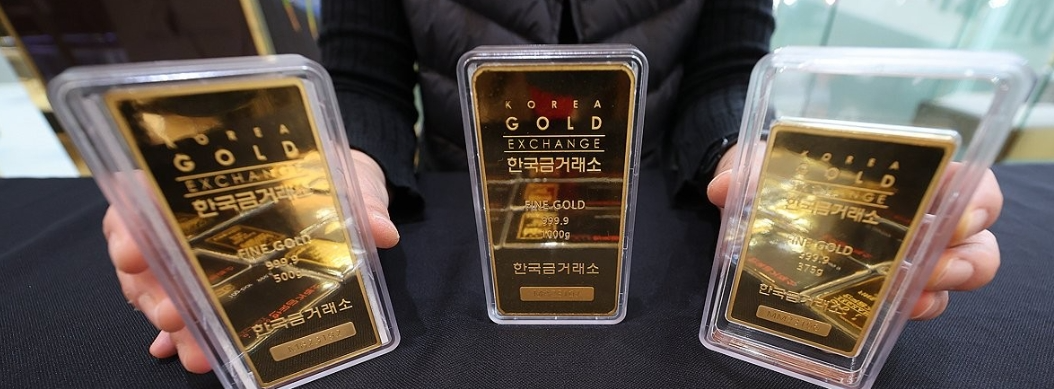 한국금거래소의 골드바. 사진=글로벌에픽 DB