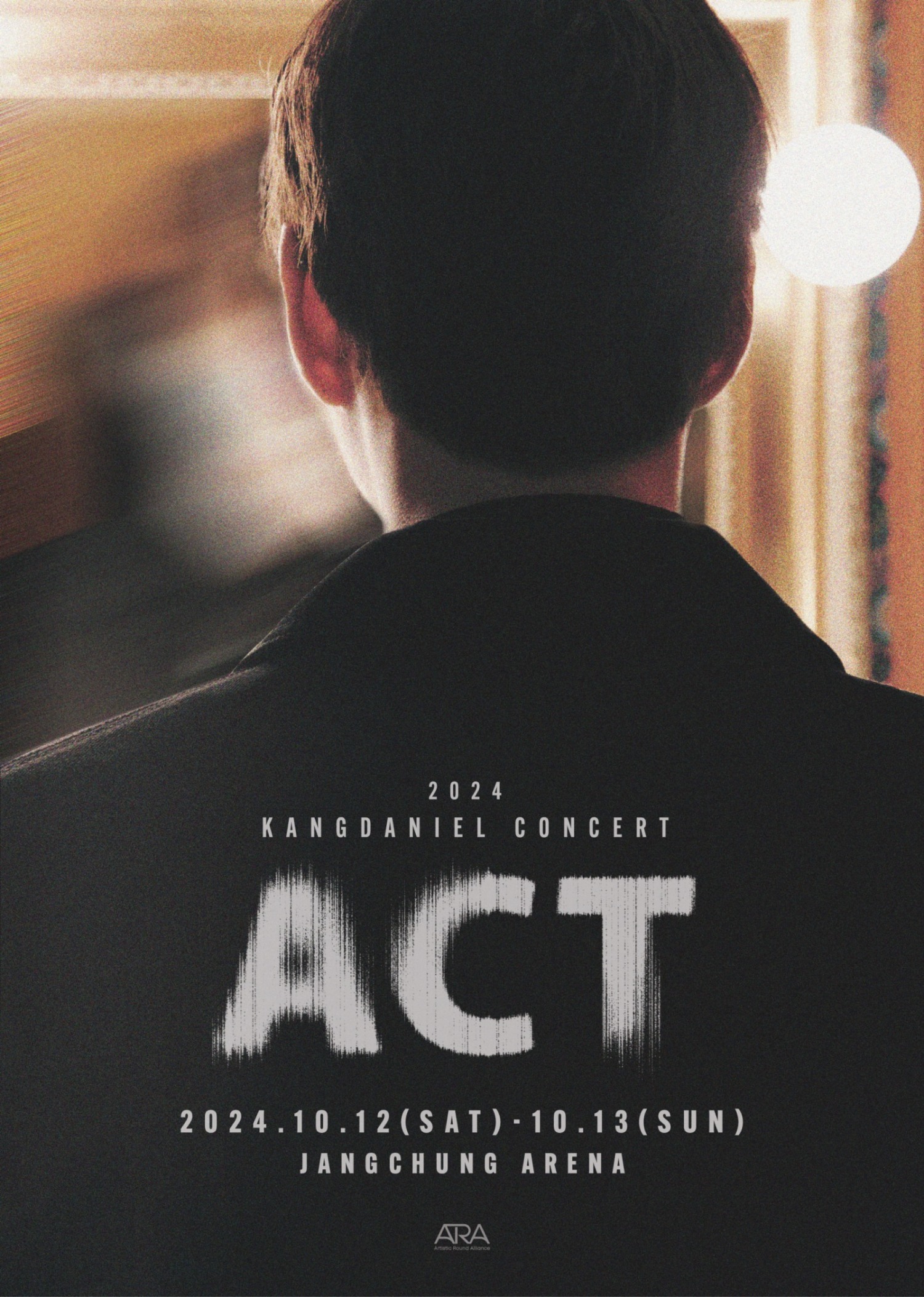 강다니엘, 10월 단독 콘서트 ‘ACT’ 개최…티저 포스터 공개