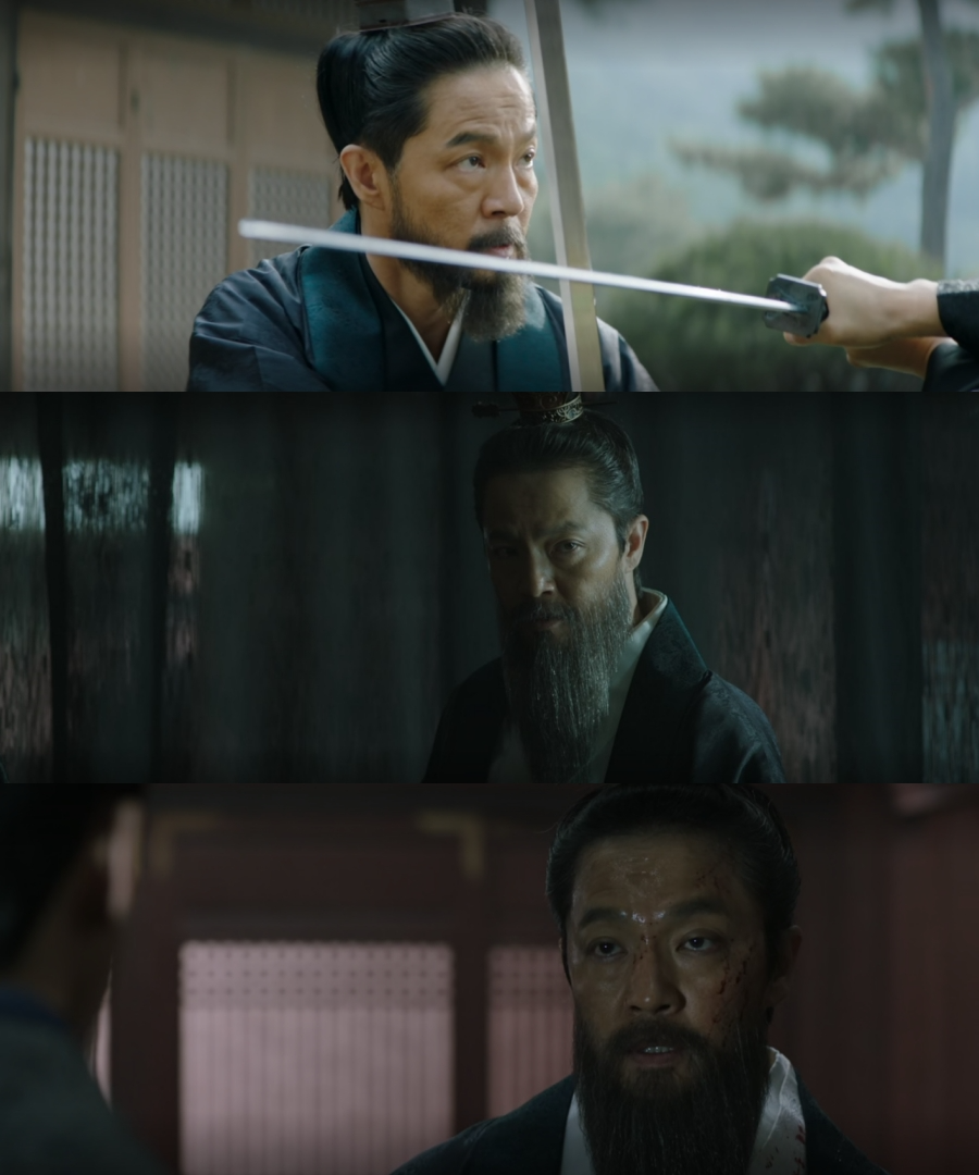 ‘우씨왕후’ 조한철, 가문 존립 위해 극단적 행동 서슴지 않는 살벌 면모→‘숨멎’ 텐션 폭발