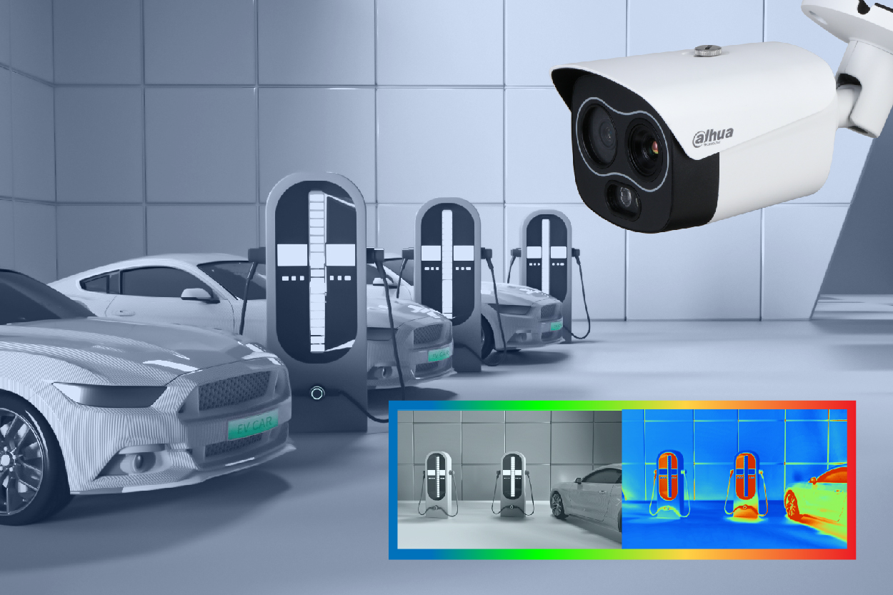 다후아, AI 기반 DTS로 전기차 화재 예방 선도, 스마트한 지하 주차장 안전 솔루션