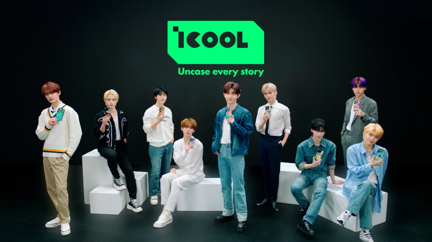 ‘아이쿨(iCOOL)’, 제로베이스원과 함께한 첫 광고 영상 공개