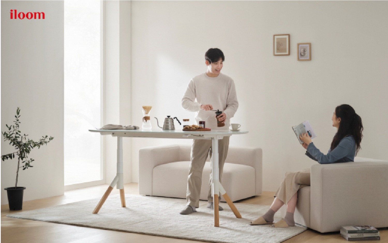 일룸 업 모션 테이블 (사진 제공=일룸)