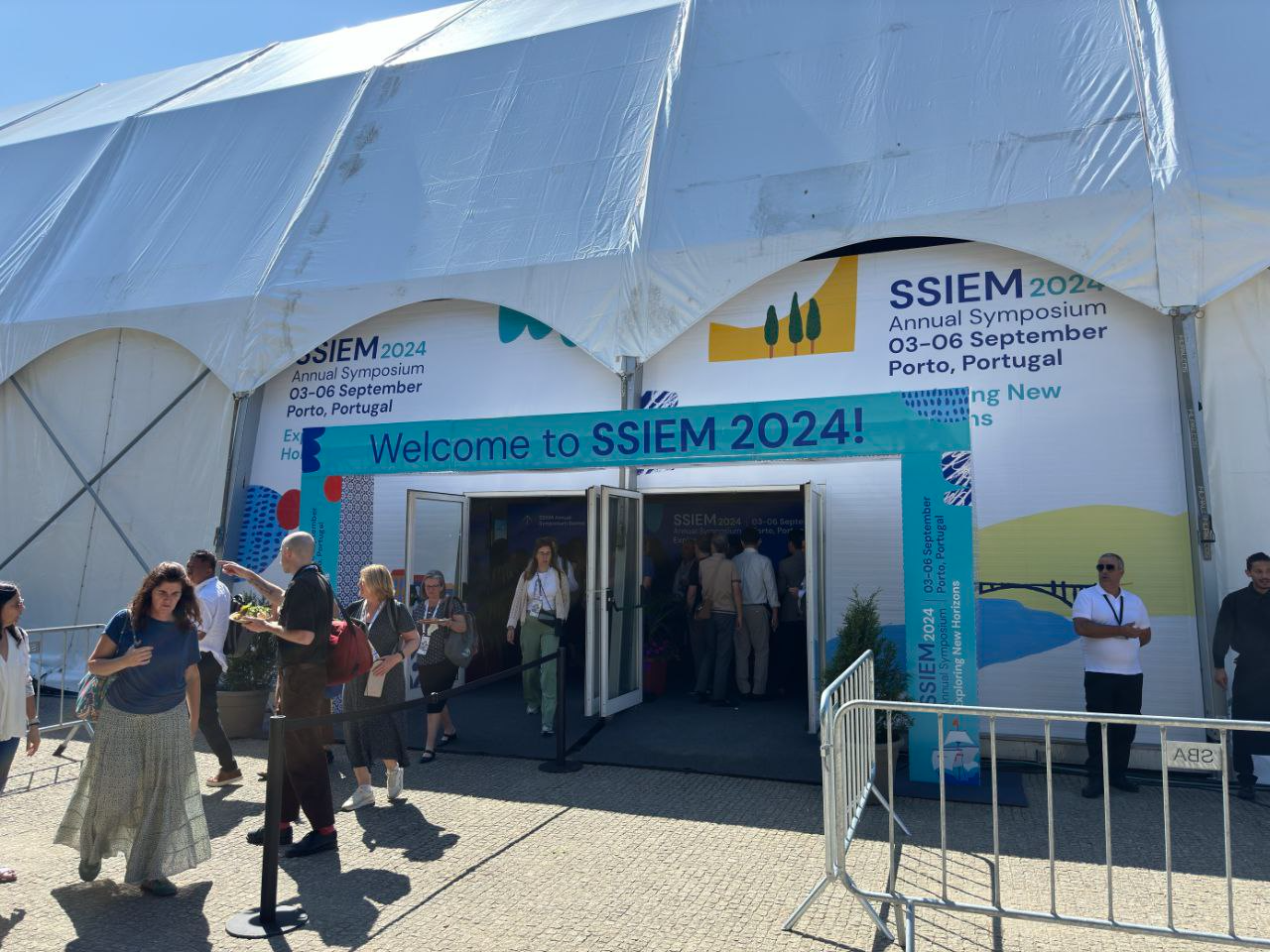 이수앱지스가 참석한 ‘SSIEM Annual Symposium 2024’ 행사장 전경