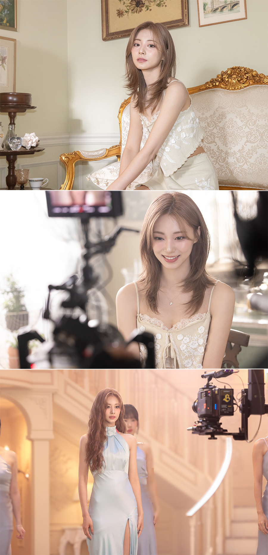 쯔위, 타이틀곡 ‘Run Away’ 뮤직비디오 비하인드 공개…‘독보적 우아함’