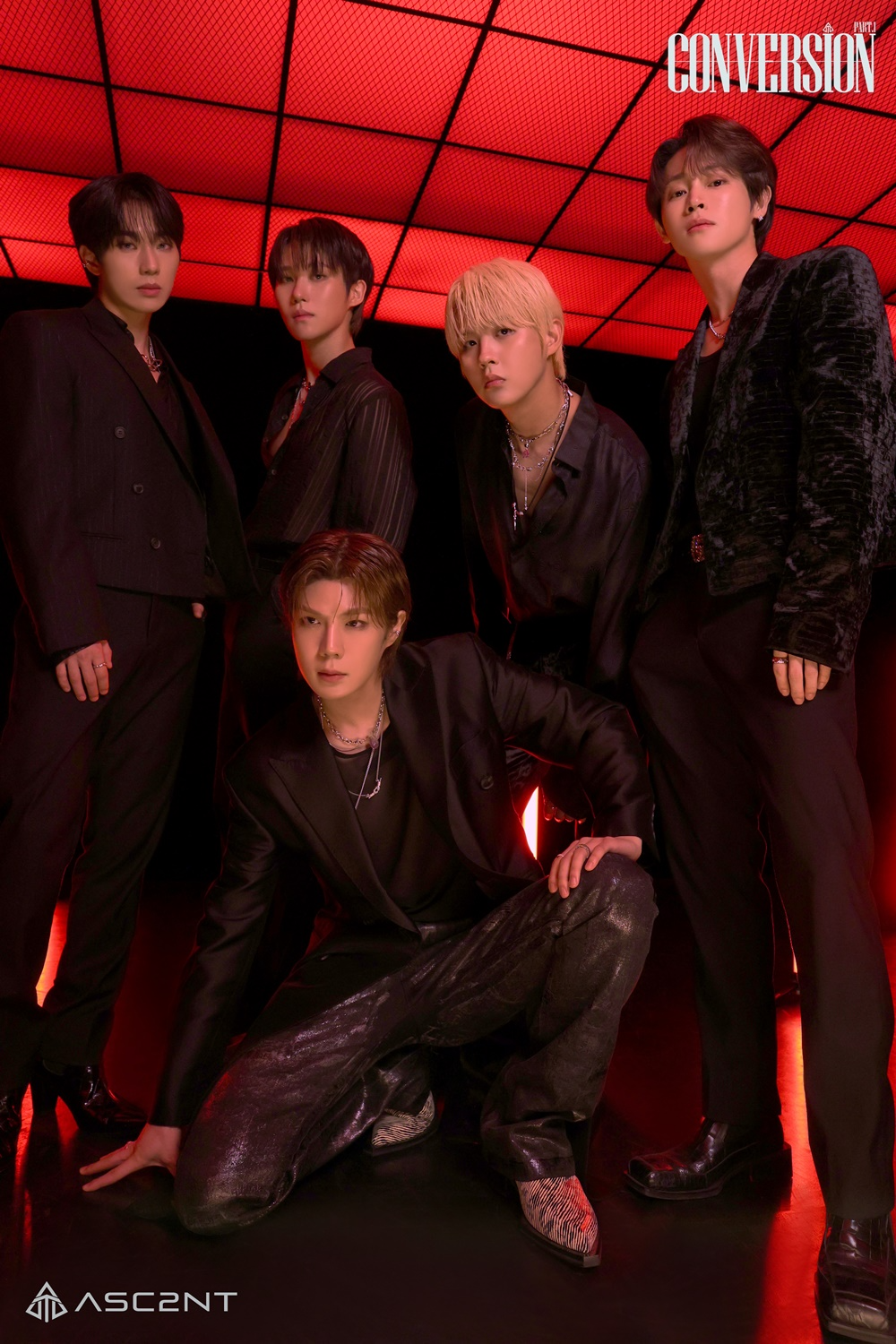 어센트, 신보 'Conversion Part.1' 나이트 버전 콘셉트 포토 공개…퇴폐미 넘치는 아우라