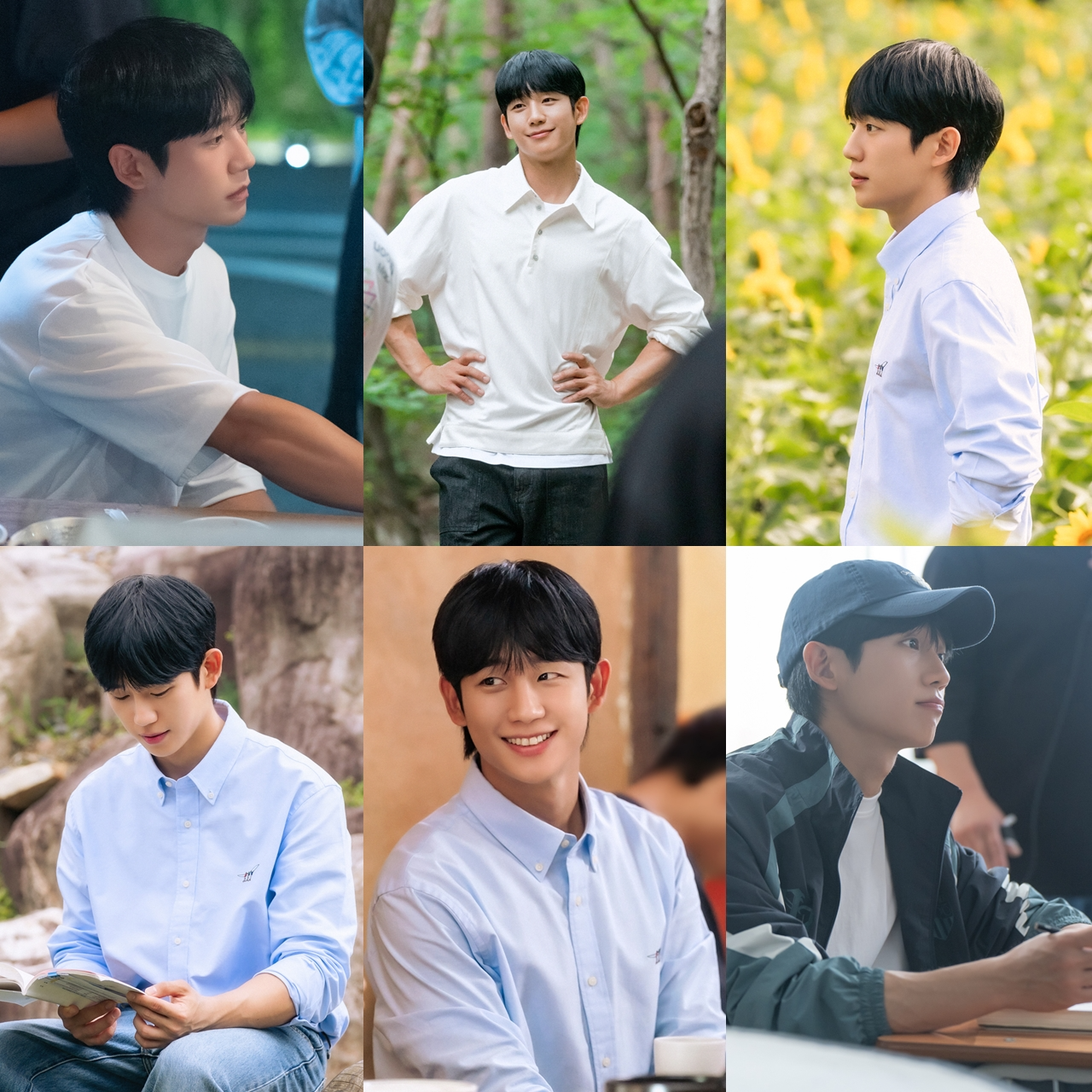 ‘엄마친구아들’ 정해인, 비하인드 스틸 공개…‘현실 엄친아’ 매력