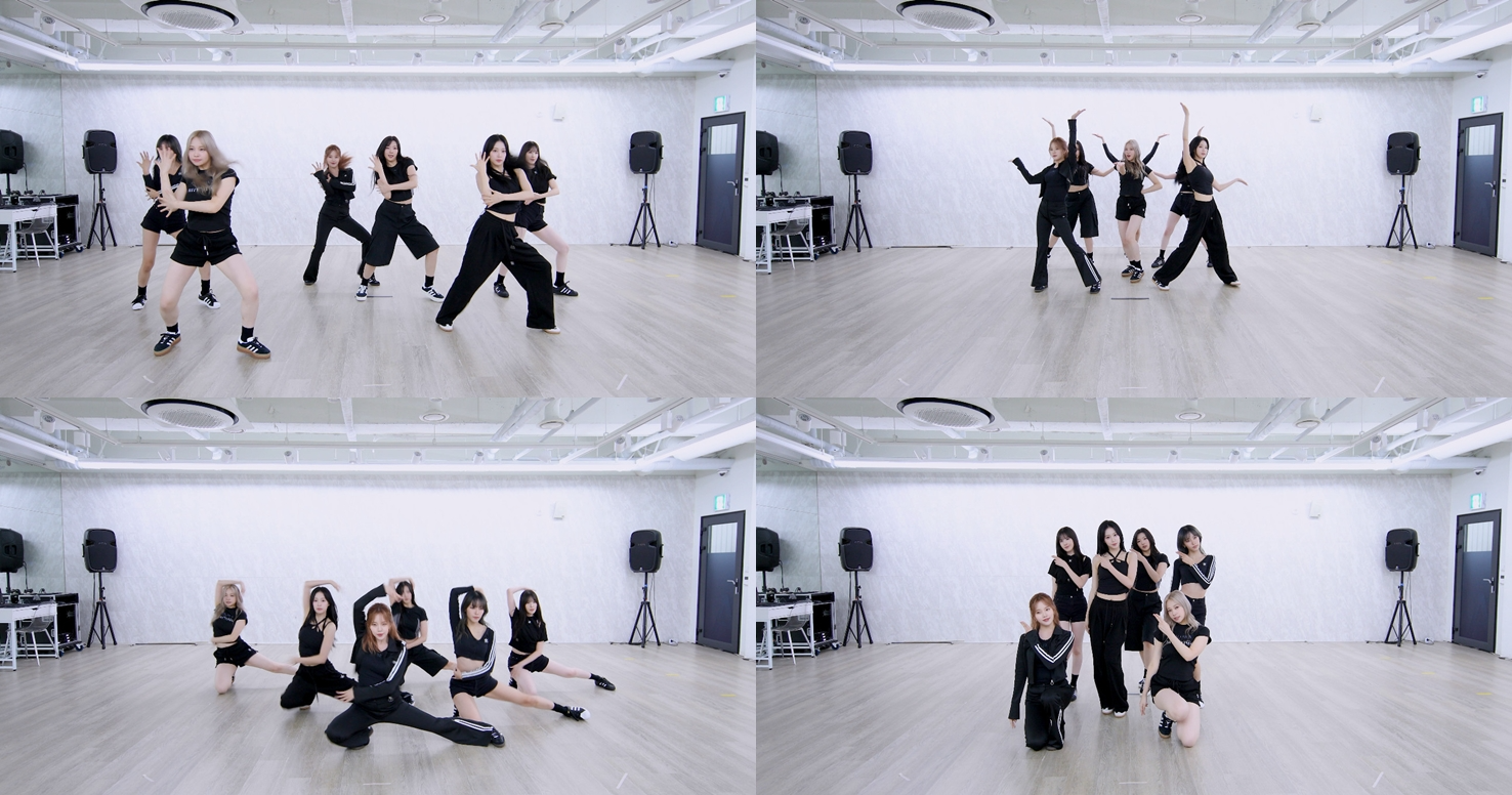 위클리, 수록곡 ‘클래식’ 안무 연습 영상 공개…매혹적 칼군무