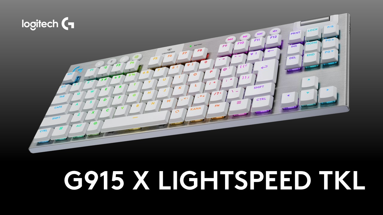 G915 X LIGHTSPEED TKL 무선 게이밍 키보드