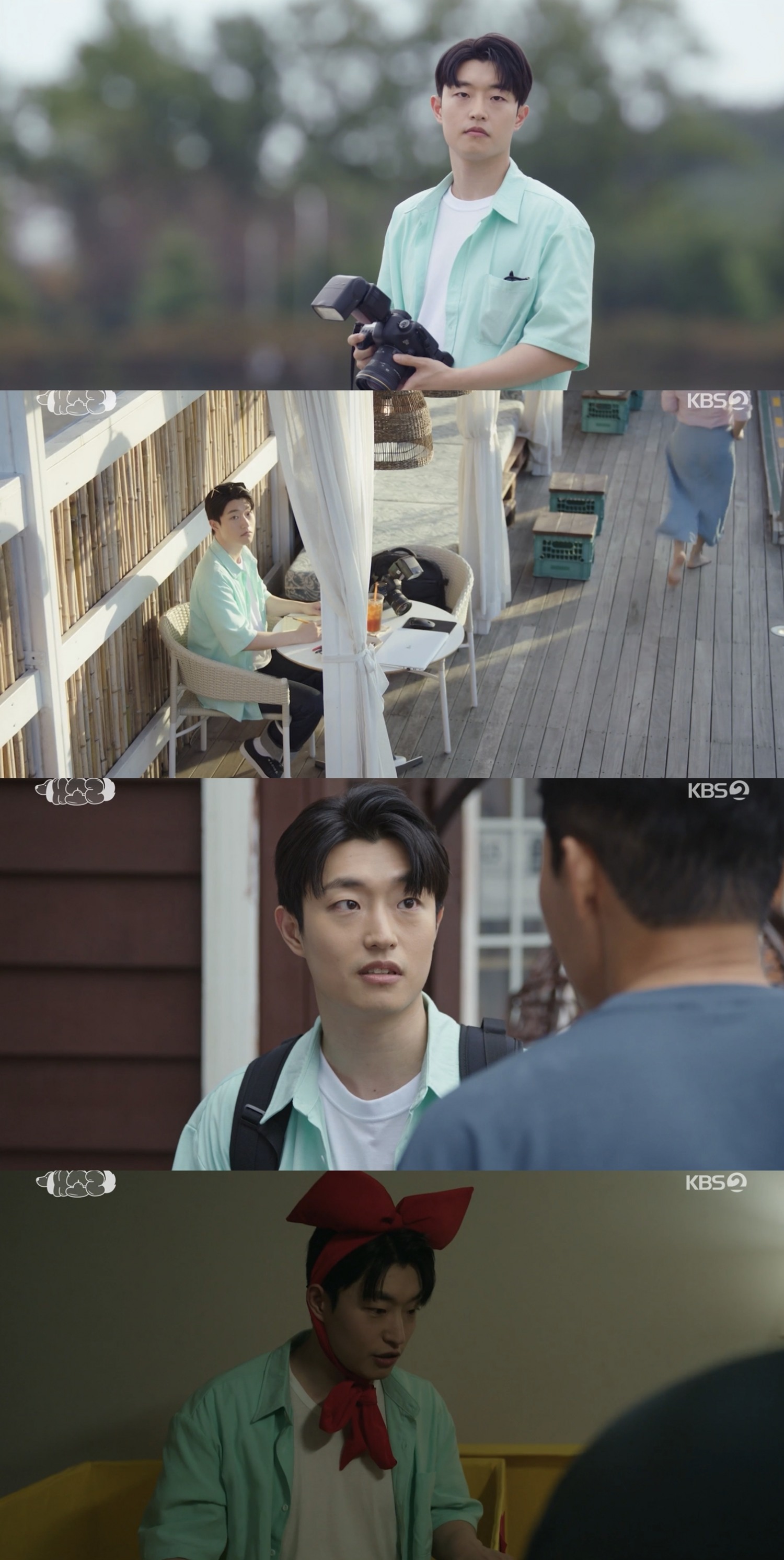 ‘개소리’ 류해준, 짧은 등장 확실한 임팩트…‘의미심장한 눈빛+넉살스러운 말투’