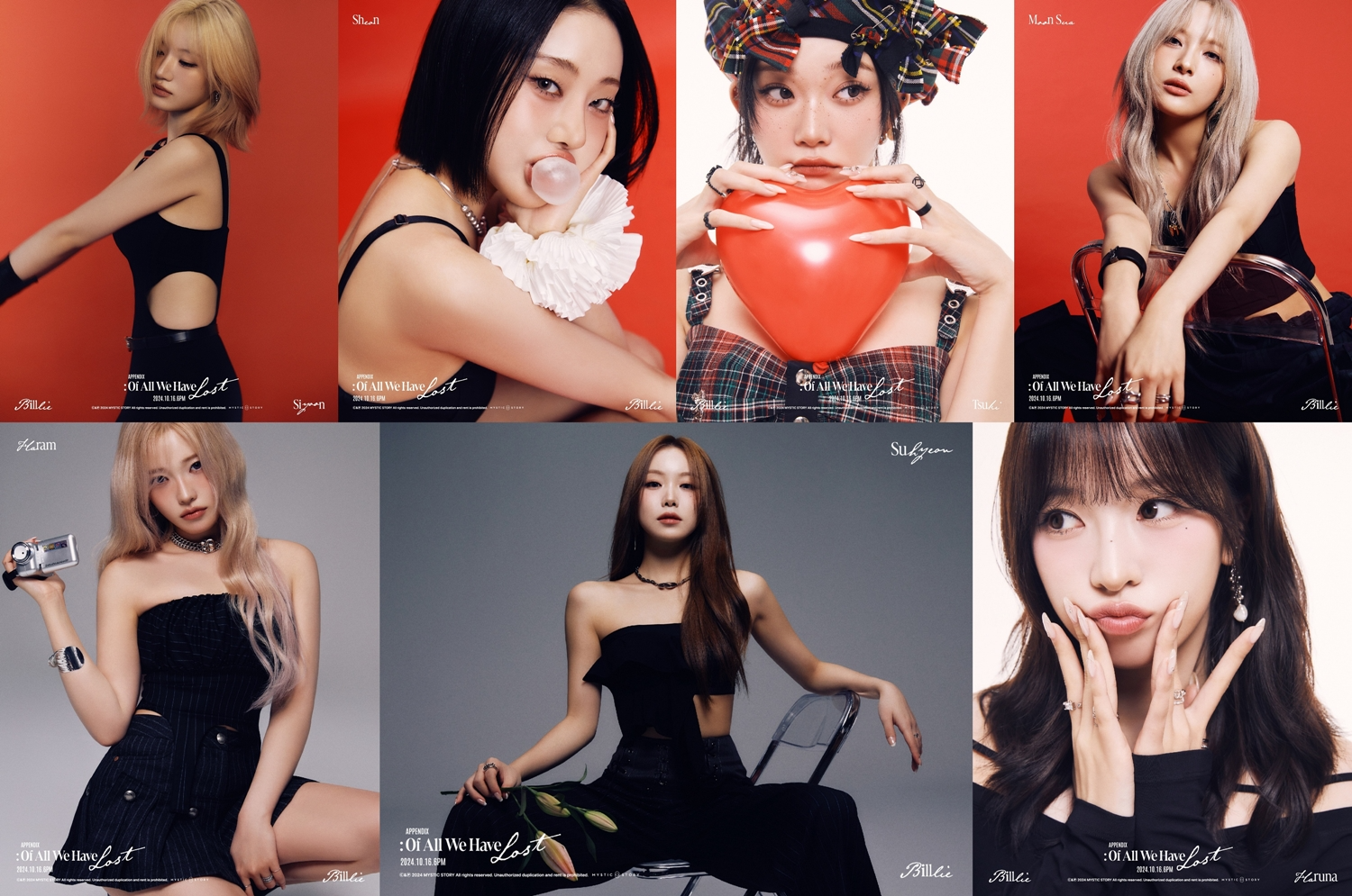 빌리, 미니 5집 오피셜 포토 공개…'시크+트렌디' 블랙 스타일링 눈길