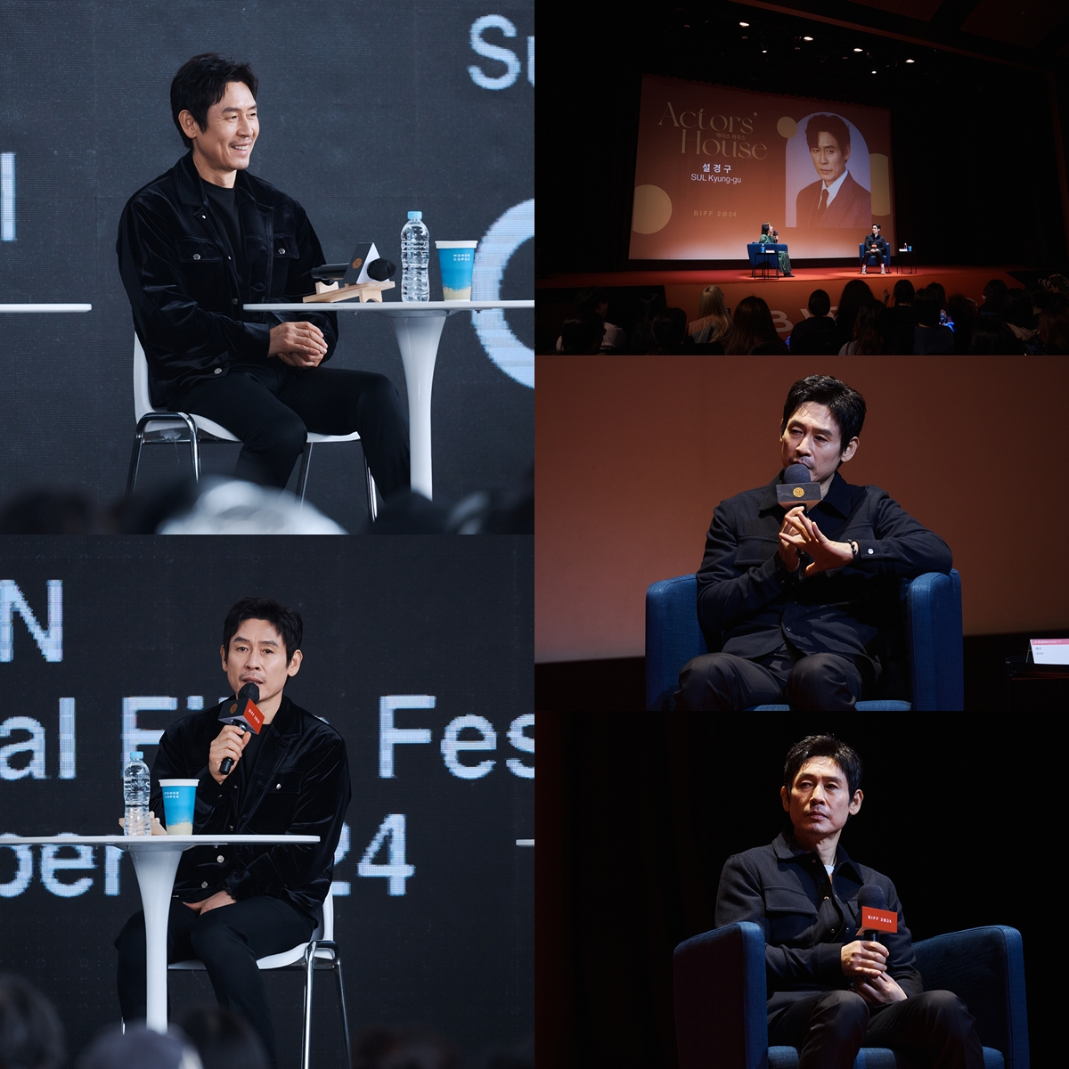 ‘보통의 가족’ 설경구, ‘액터스 하우스+오픈토크+GV’ 꽉 찬 부국제 열혈 행보