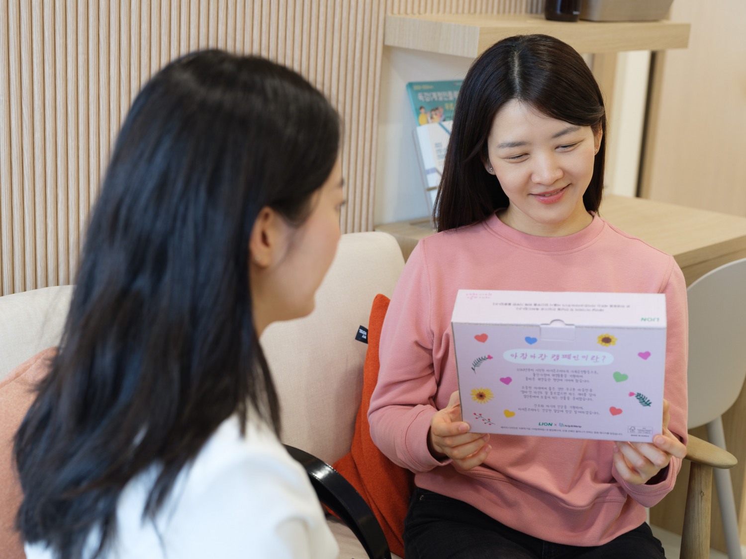 ▲서울시 관할 보건소에서 수령 가능한 ‘아장아장 위생용품 세트’ (사진 제공: 라이온코리아)