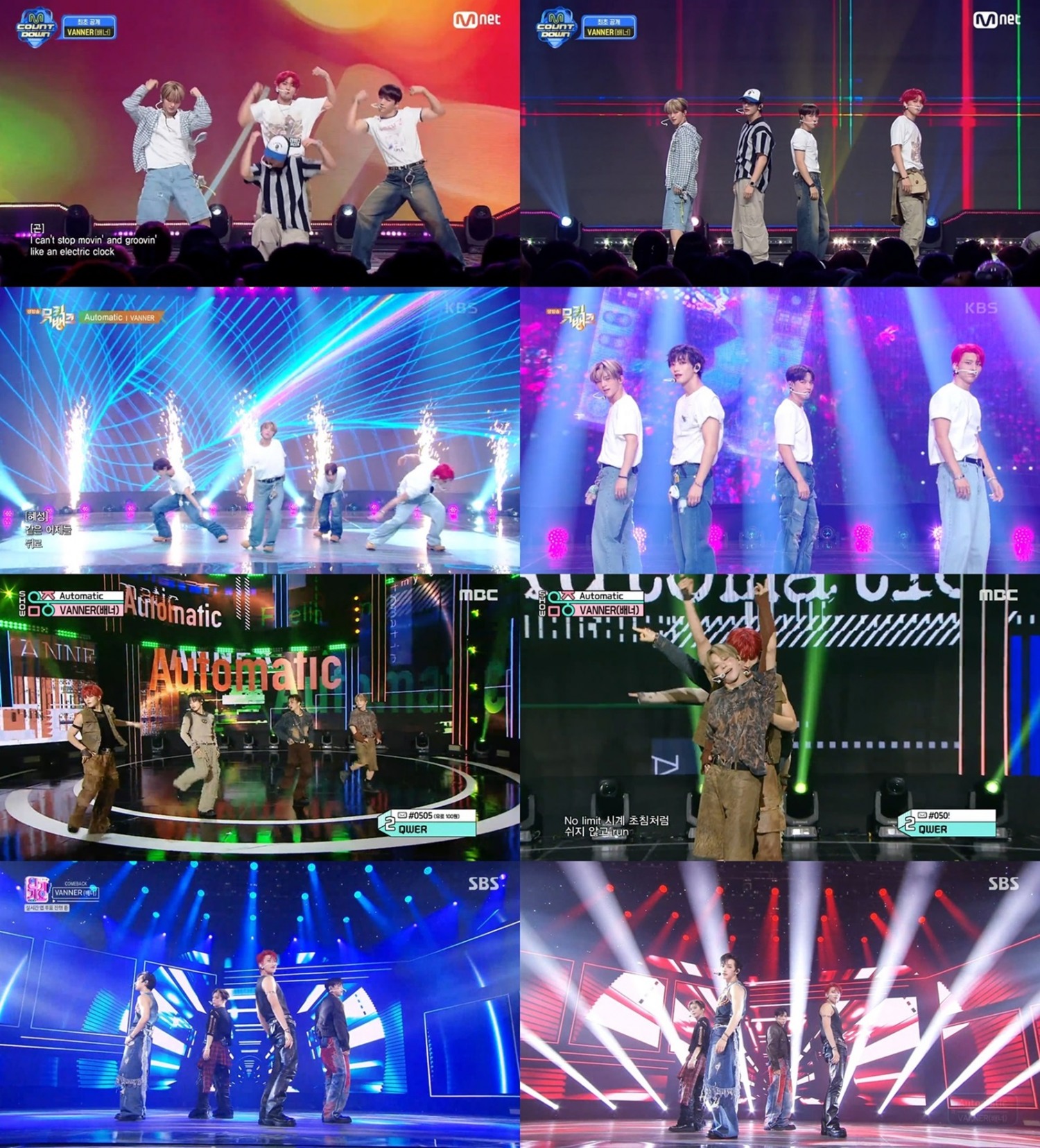 VANNER(배너), 차트부터 음악방송까지 강타…빛나는 컴백 첫 주 활약상