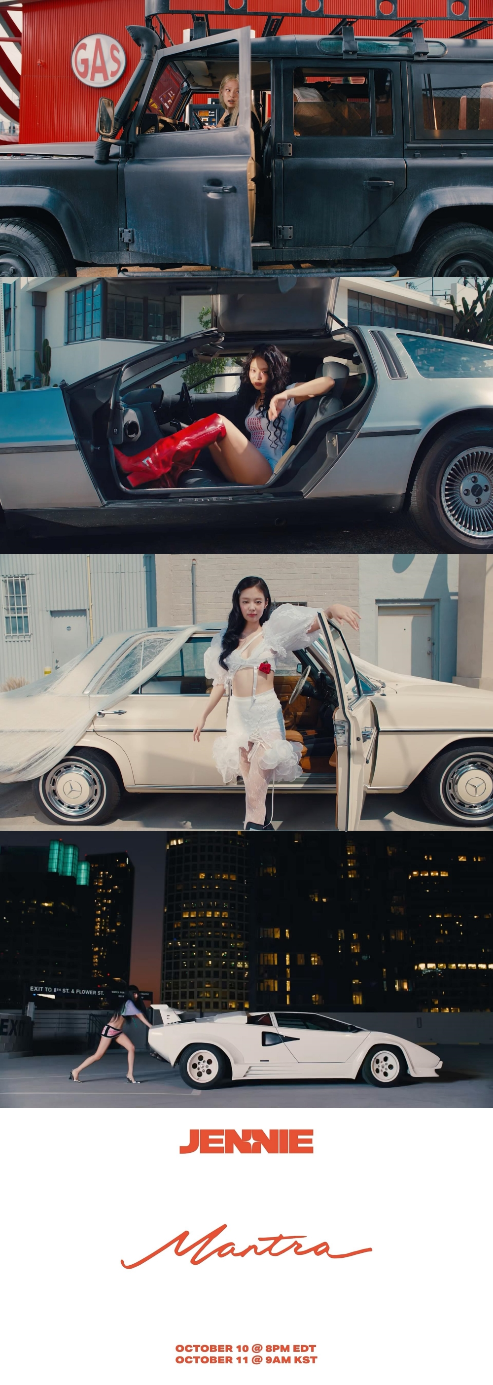 제니, ‘Mantra’ 뮤직비디오 티저 공개…중독성 강한 멜로디와 가사 일부 공개