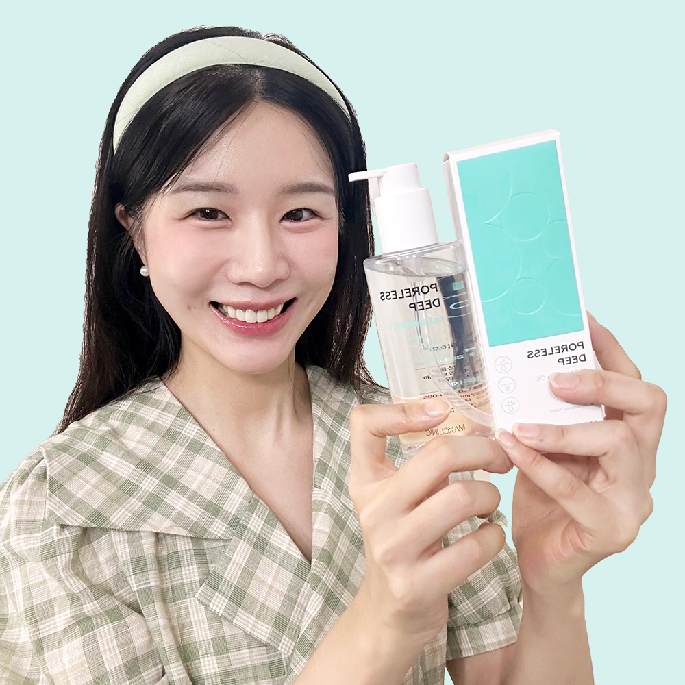 맥스클리닉, 미용 만화작가 ‘된다’와 공동개발한 ‘포어리스 딥 클렌징오일’ 완판