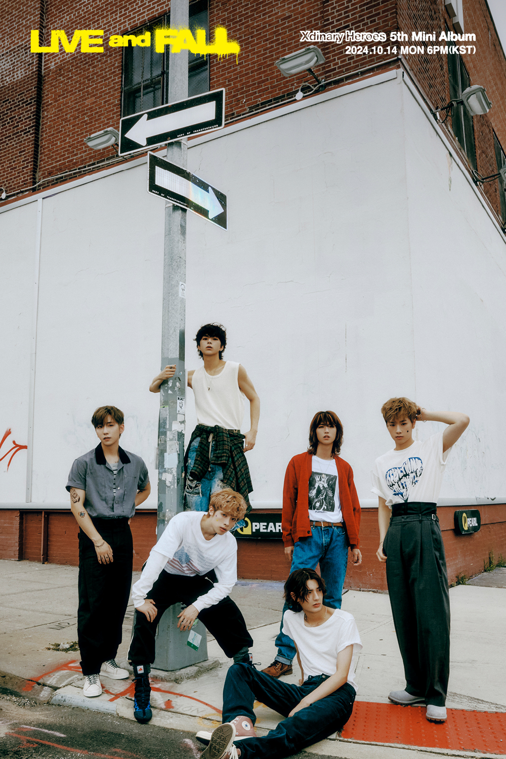 엑스디너리 히어로즈, 신보 단체 콘셉트 포토 최초 공개…자유분방 청춘 에너지