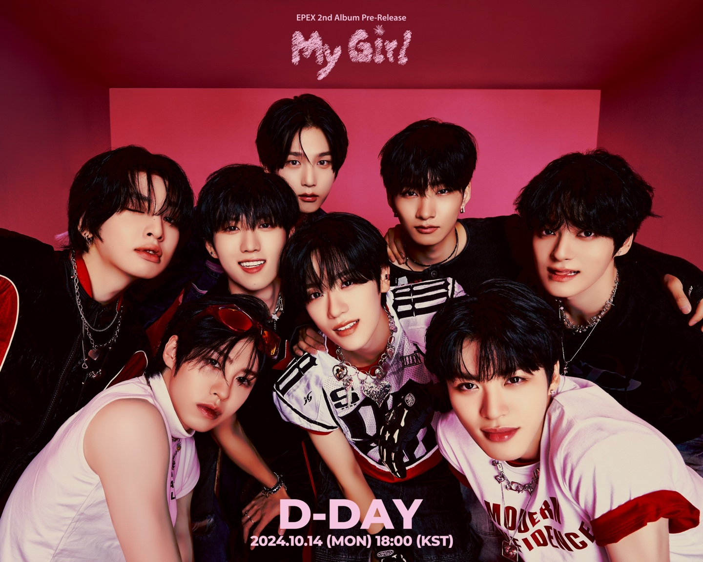 이펙스, 14일 정규 2집 선공개곡 ‘My Girl’ 발매…재기발랄 청춘 에너지