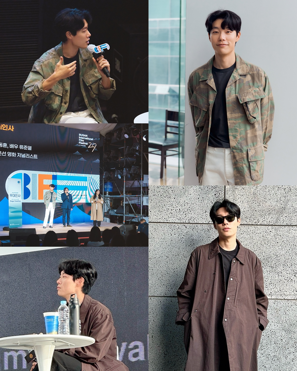 류준열, 부국제와 상징적 만남…쉬지 않는 열혈 행보로 대중과 소통